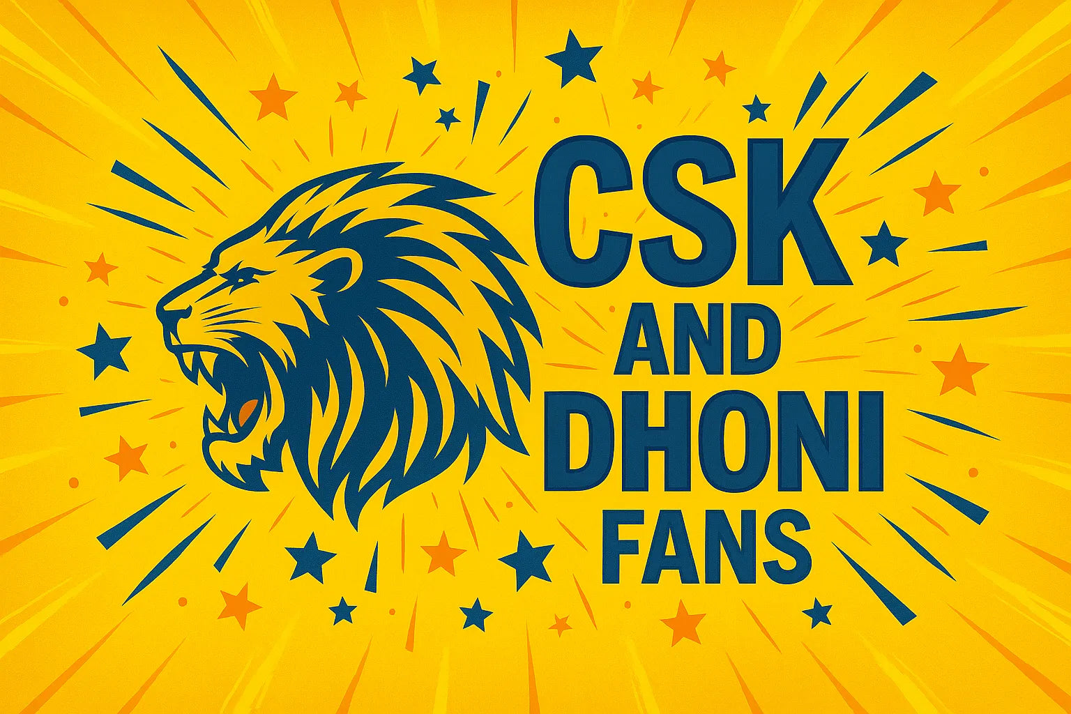 Vier IPL 2025 in stijl: exclusieve CSK- en Dhoni-T-shirts voor de ulti ...