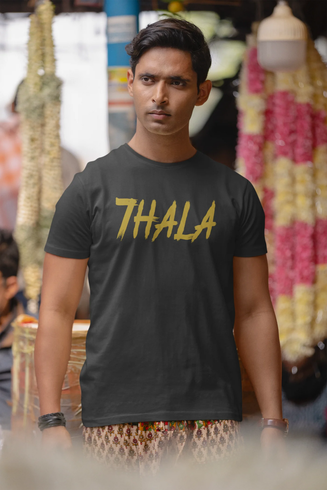7HALA M.S Dhoni Thala T-Shirt