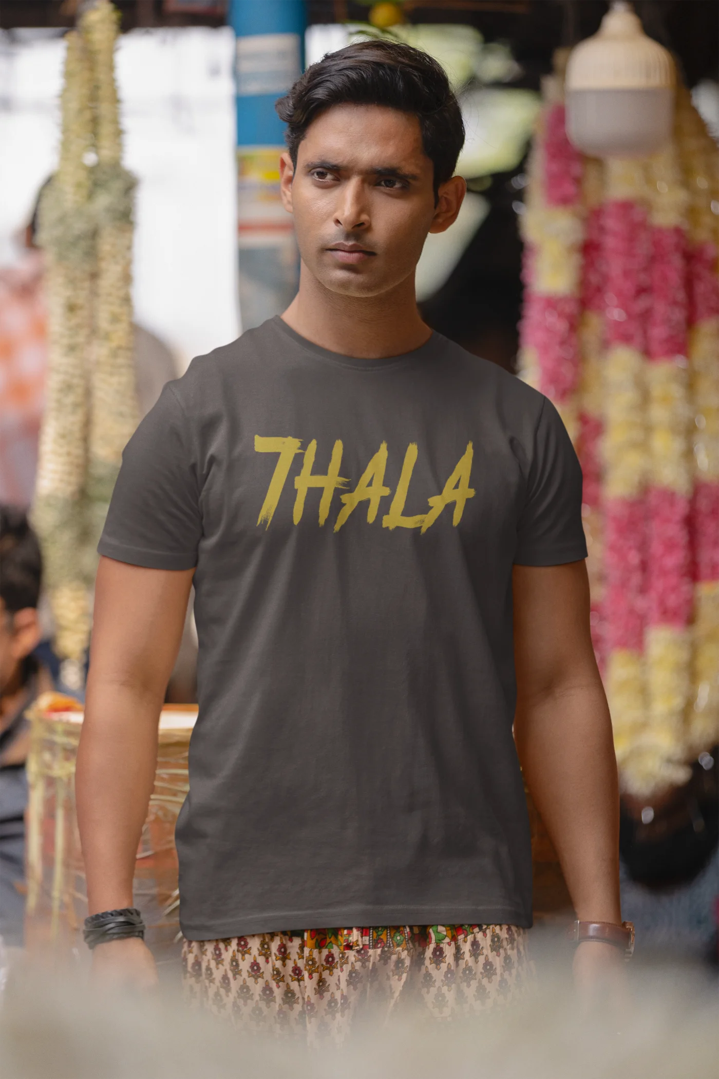 7HALA M.S Dhoni Thala T-Shirt
