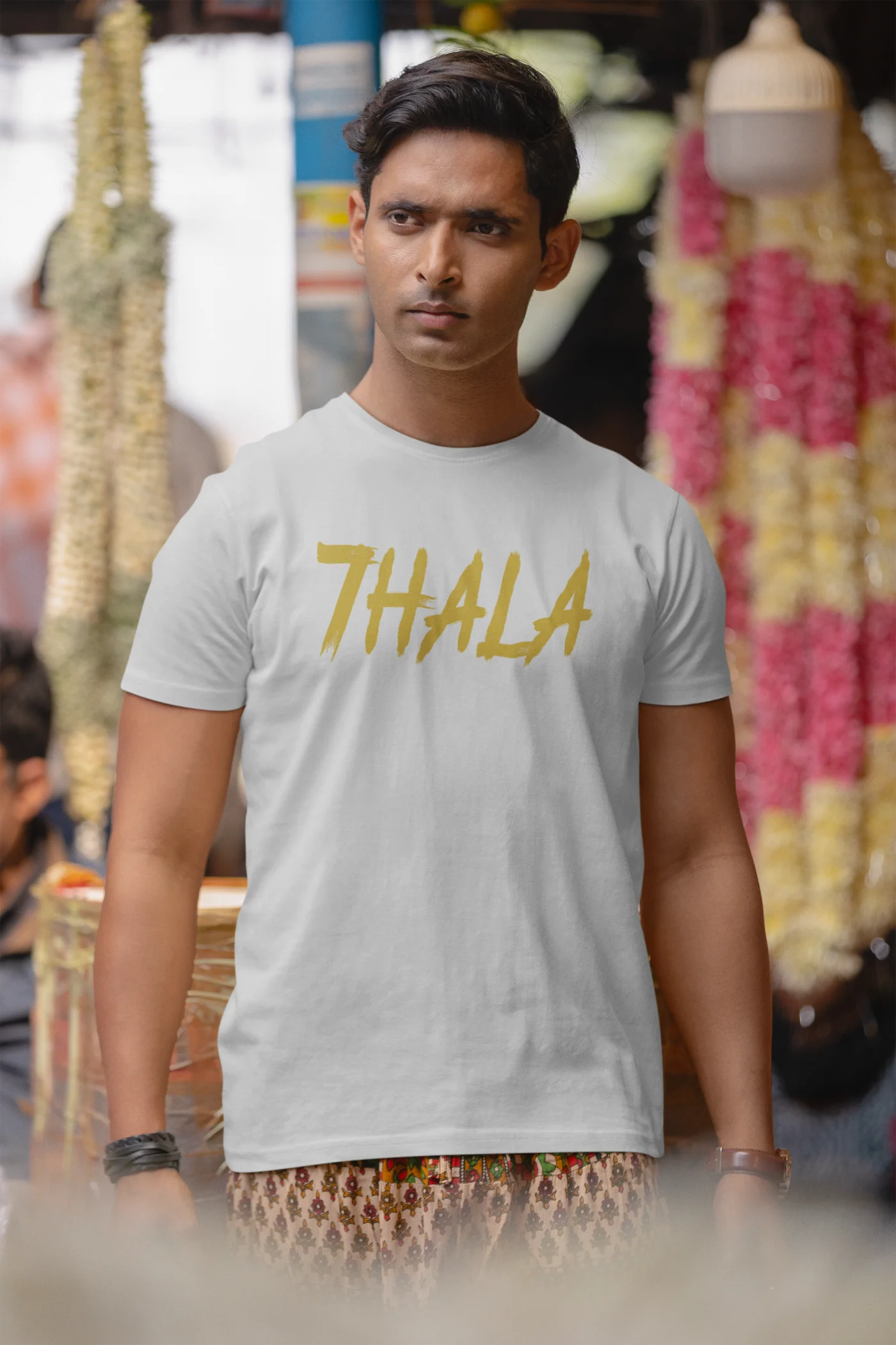 7HALA M.S Dhoni Thala T-Shirt
