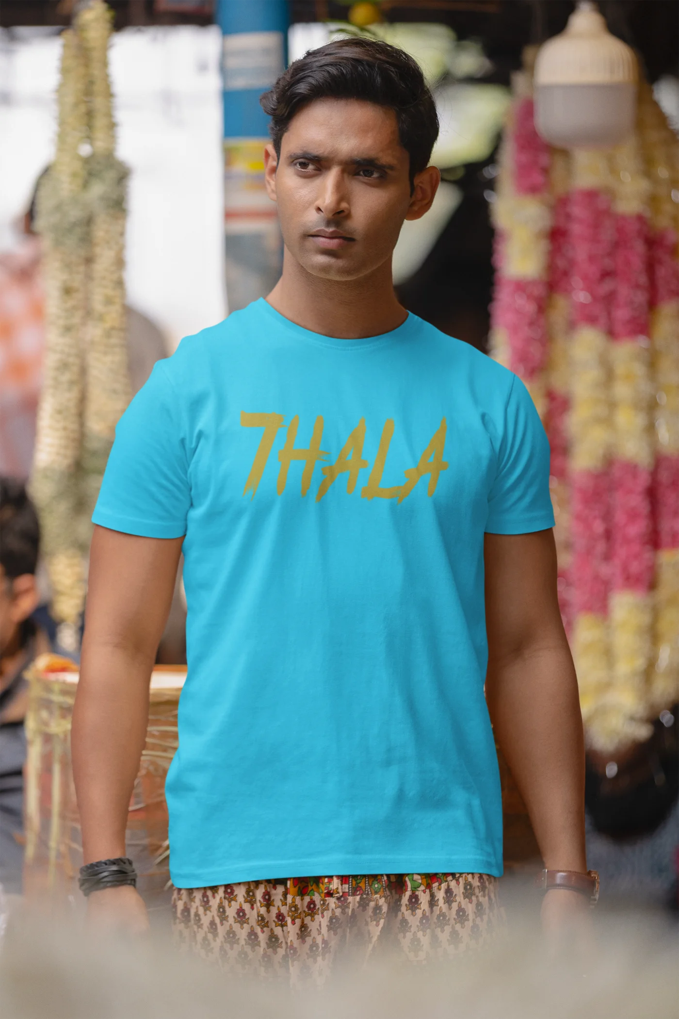7HALA M.S Dhoni Thala T-Shirt