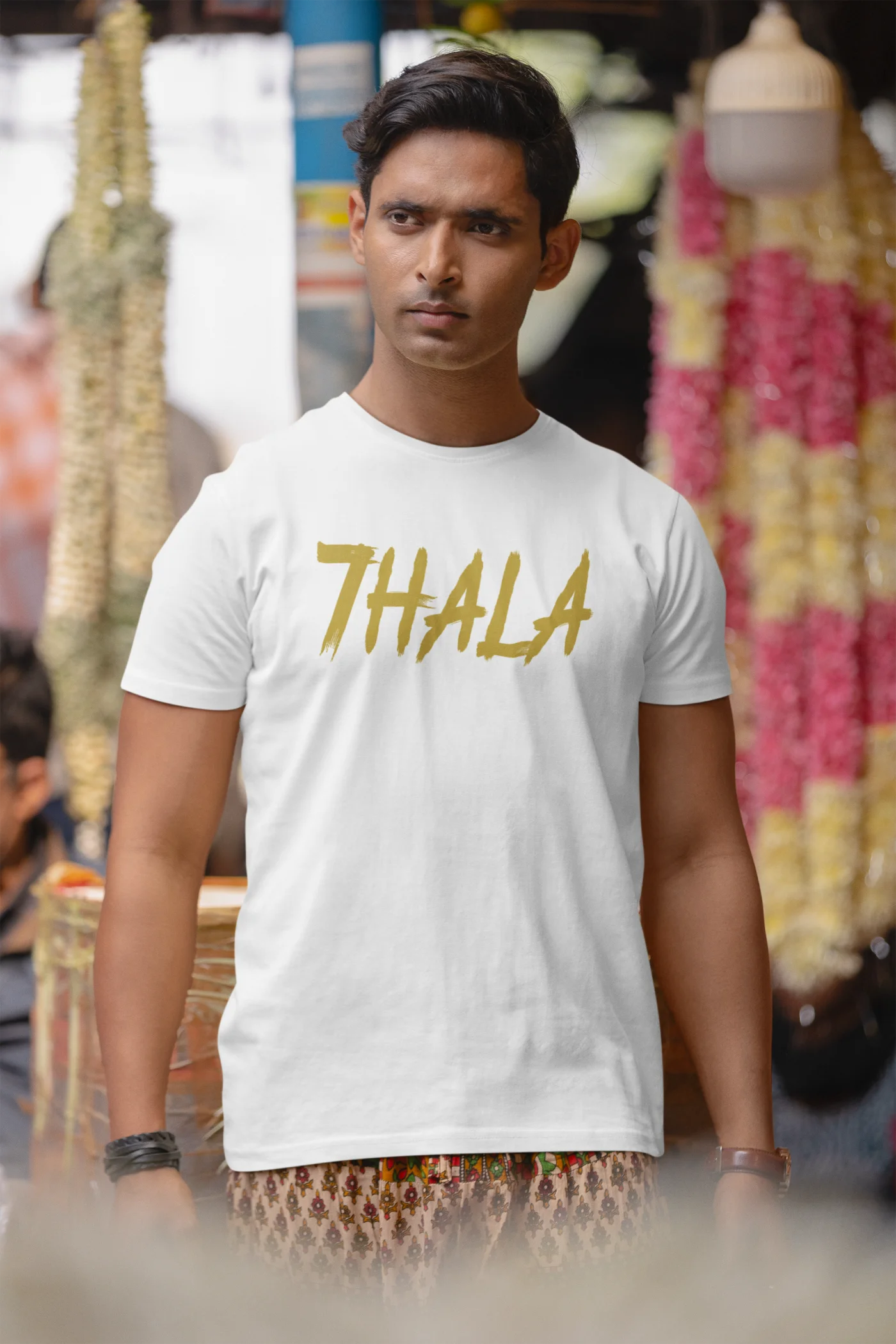 7HALA M.S Dhoni Thala T-Shirt