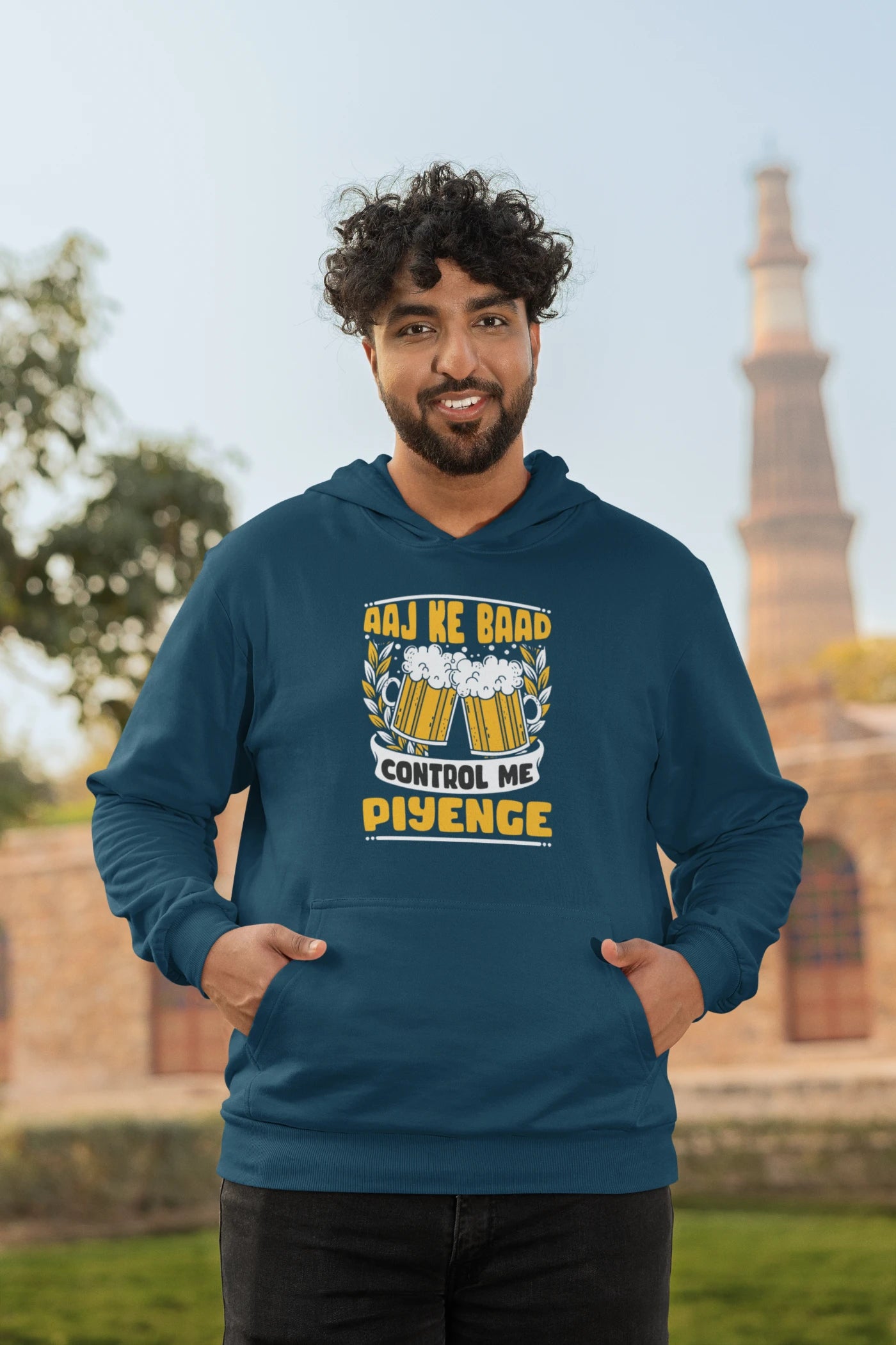 Aaj Ke Baad Control Mein Piyenge Unisex Hoodie