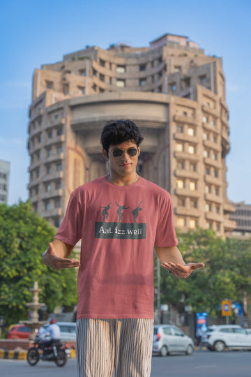 Aal Izz Well Oversized T-Shirt