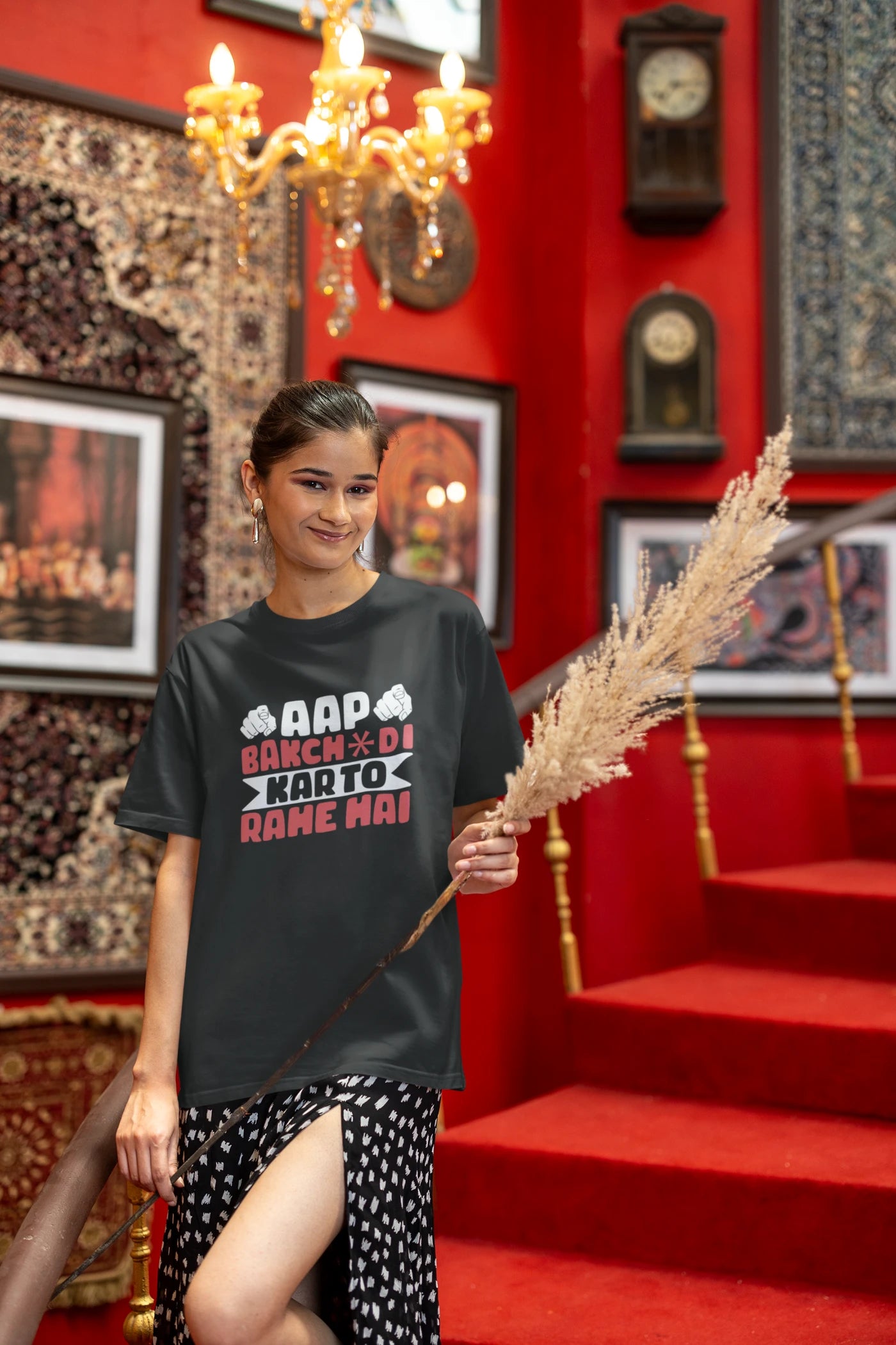 Aap Bakchodi Kar To Rahe Hai Oversized T-Shirt
