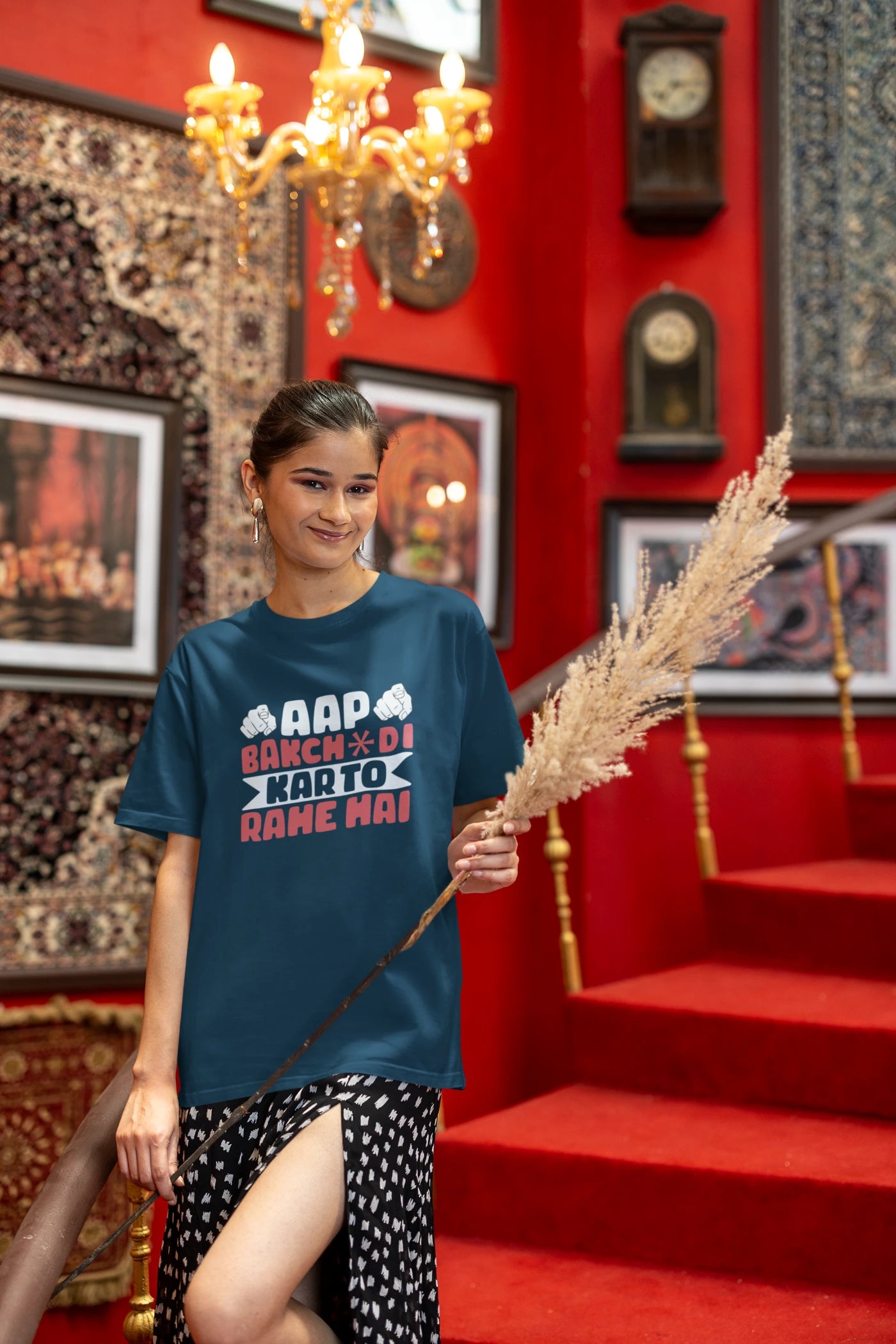 Aap Bakchodi Kar To Rahe Hai Oversized T-Shirt