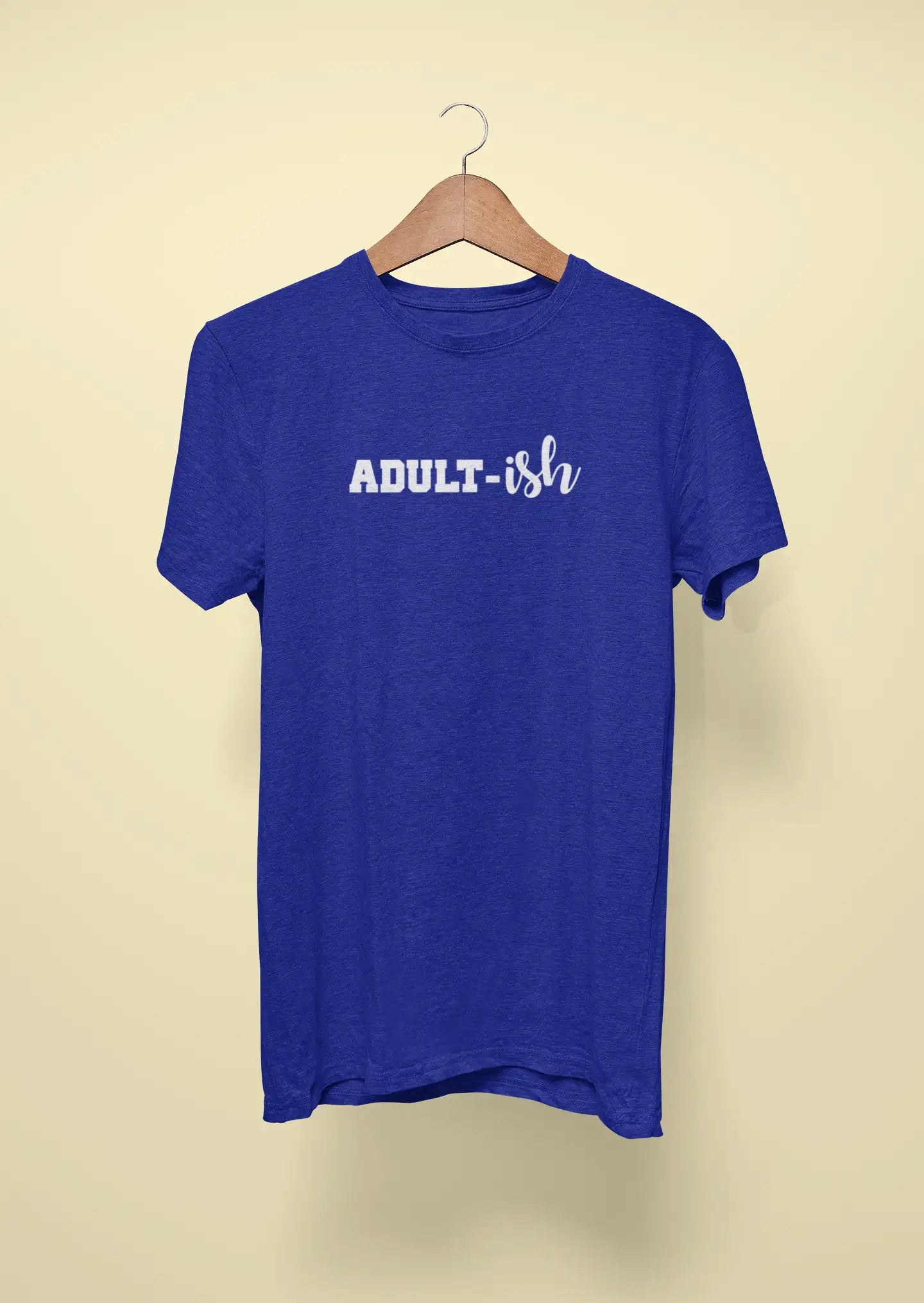 adult ish royal blue