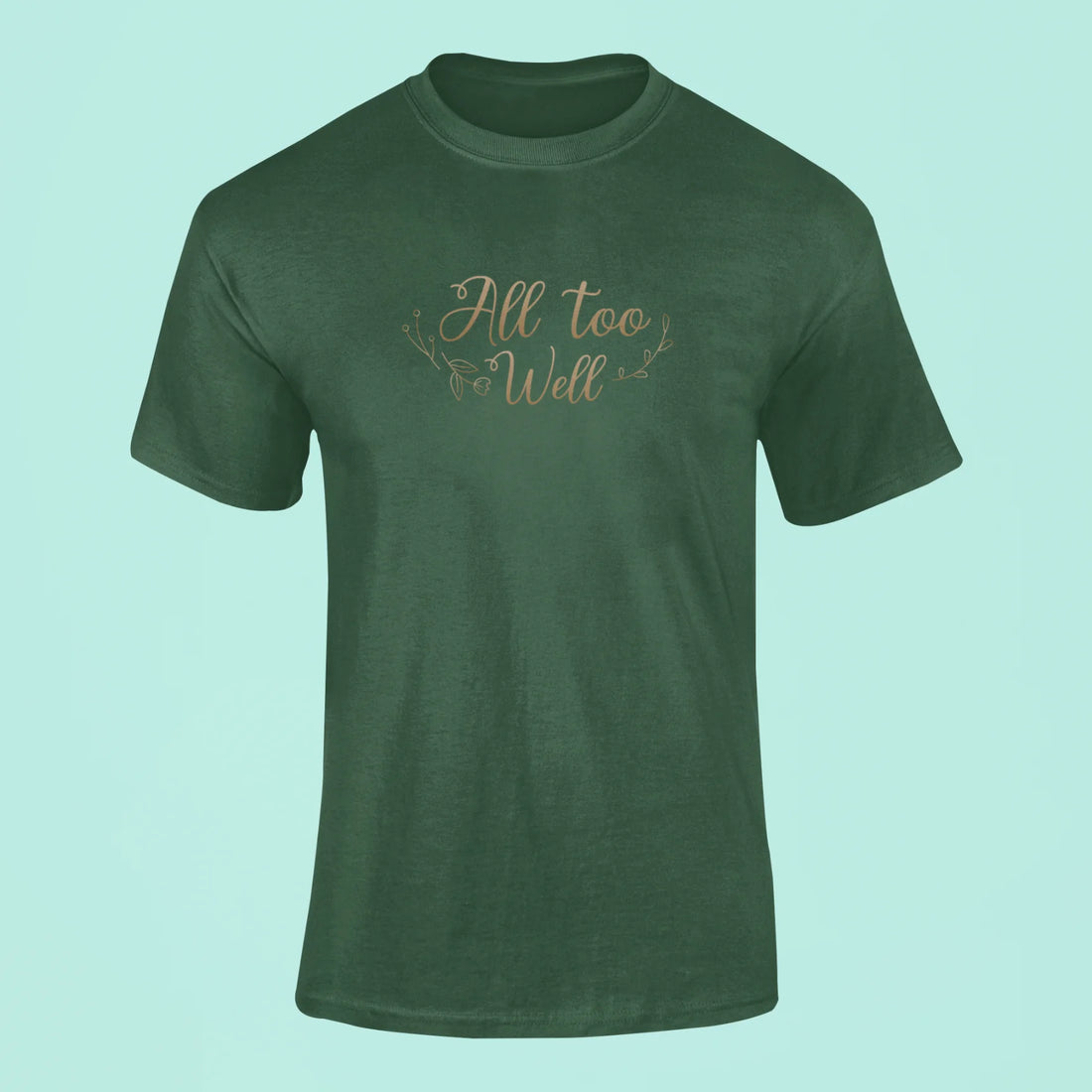 all too well t shirt green