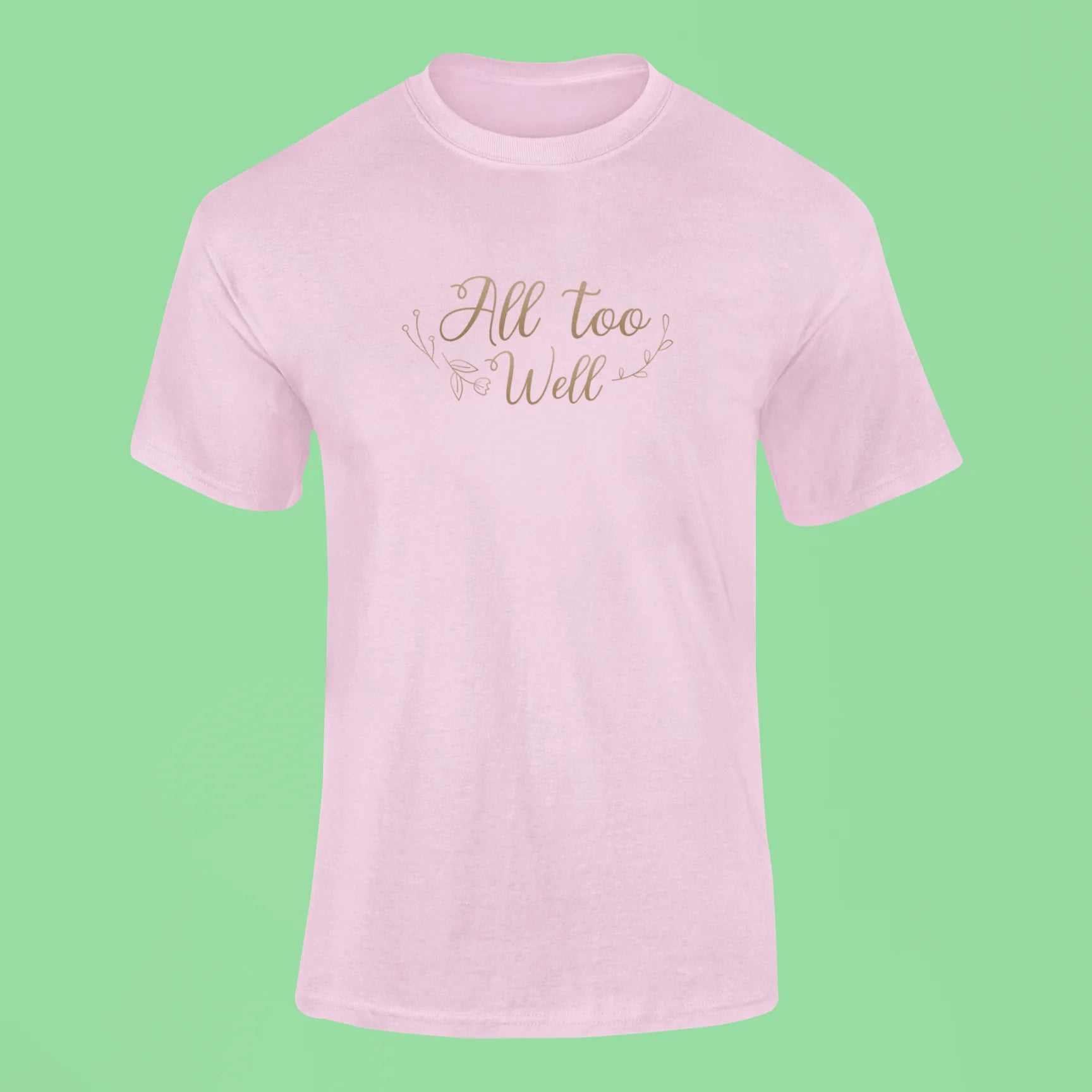 all too well t shirt pink