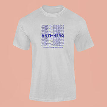 anti hero its me hi im the problem its me t shirt grey