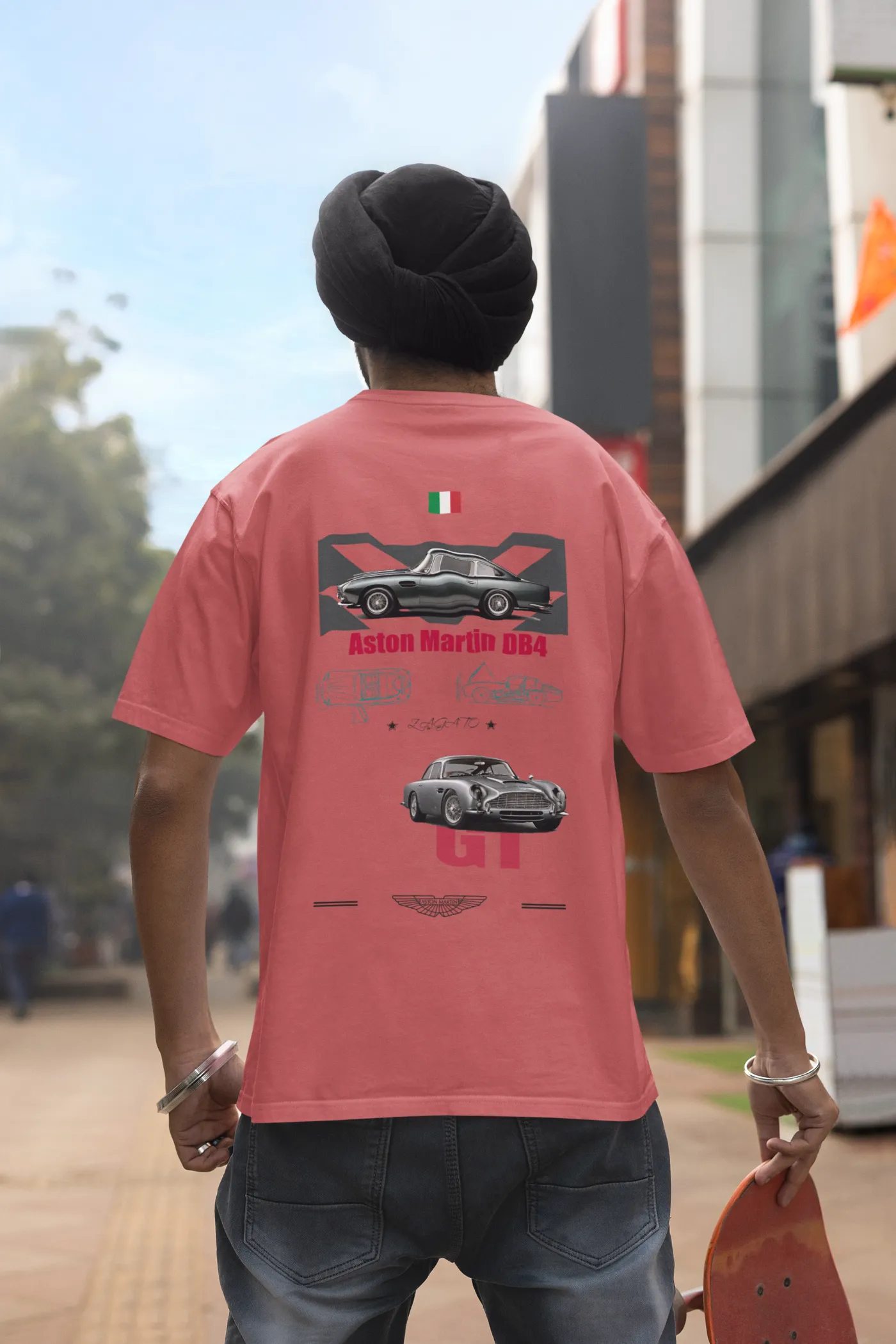 Aston Martin DB4 Zagato Oversized T-Shirt
