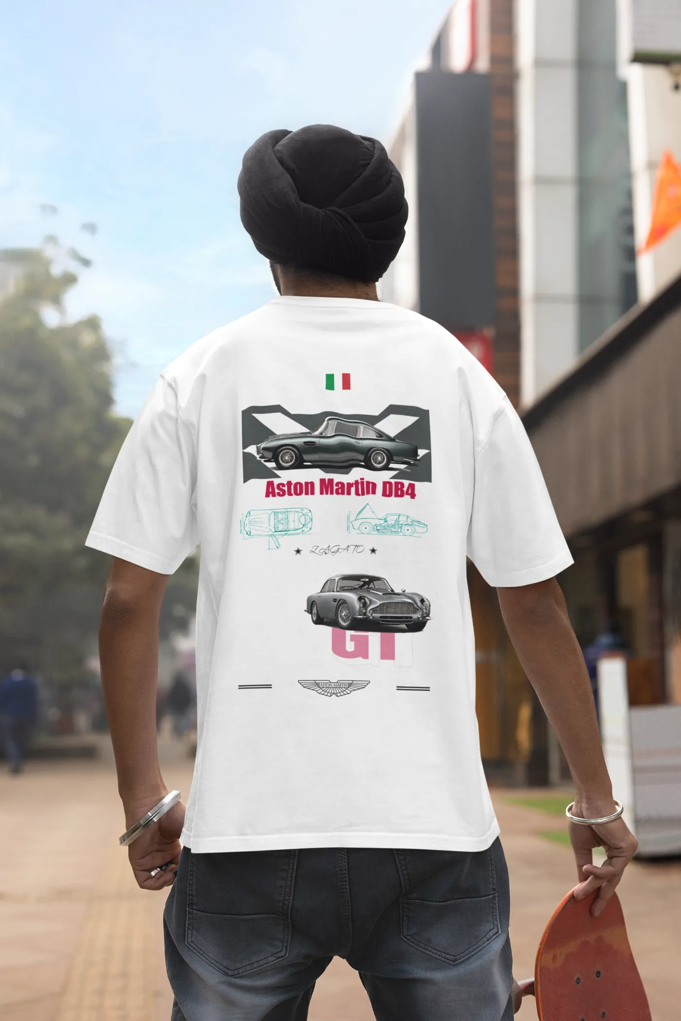 Aston Martin DB4 Zagato Oversized T-Shirt