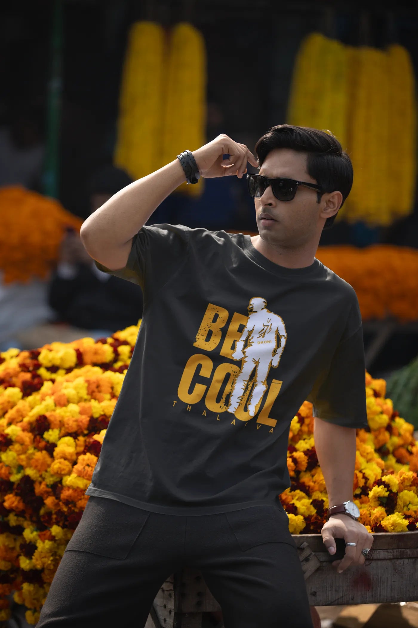 Be Cool Thalaiva Oversized T-Shirt