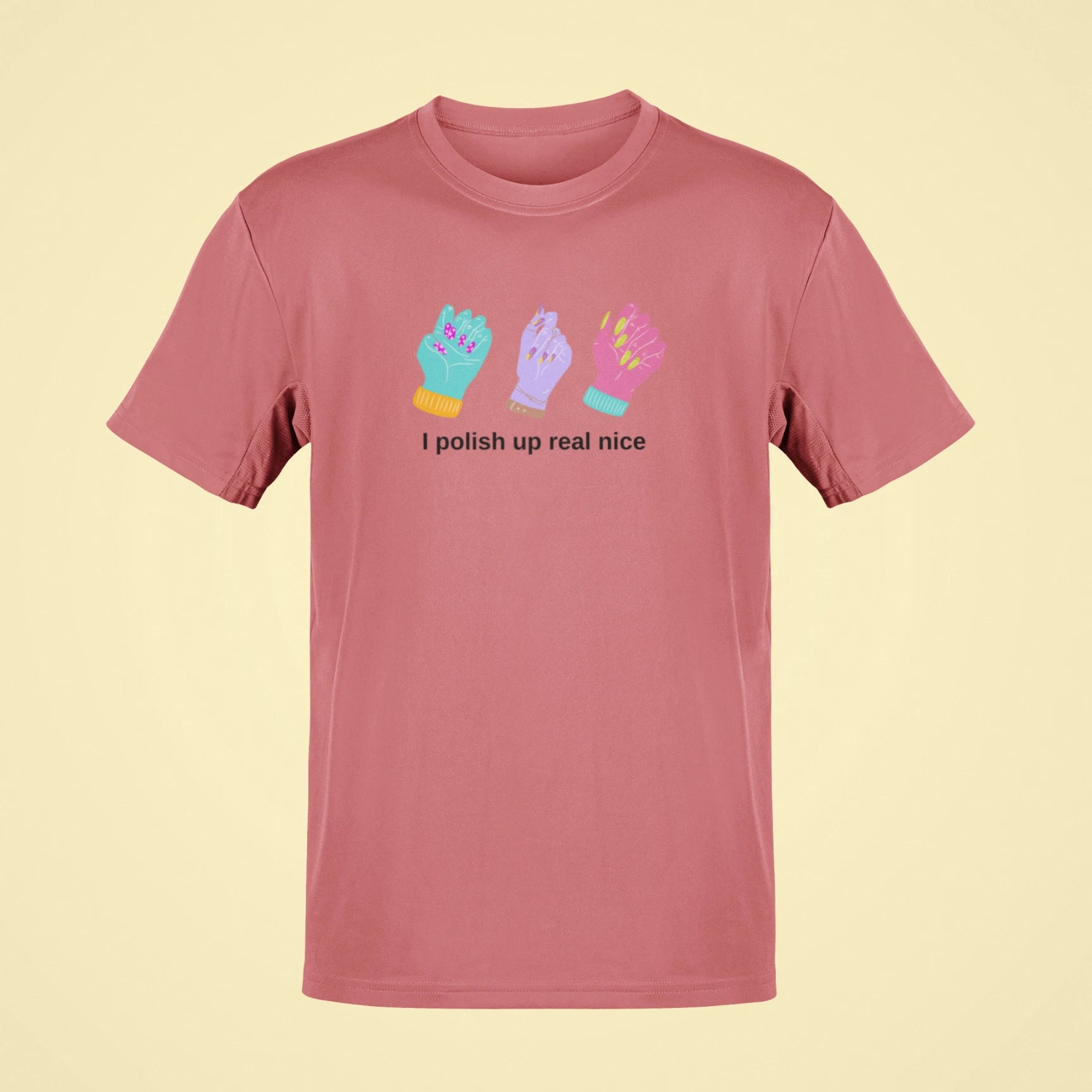 bejeweled i polish up real nice oversized t shirt rose
