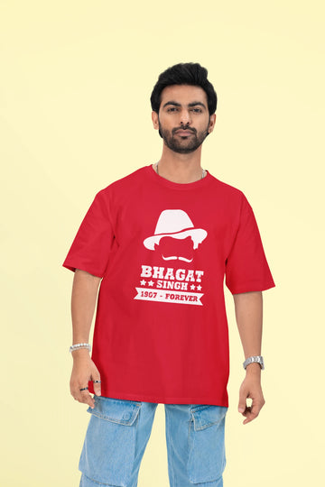 Bhagat Singh 1907-Forever Oversized T-Shirt