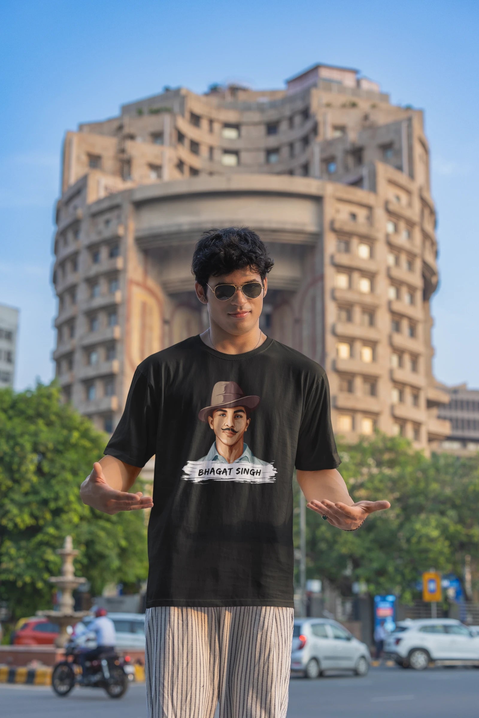 Bhagat Singh Oversized T-shirt