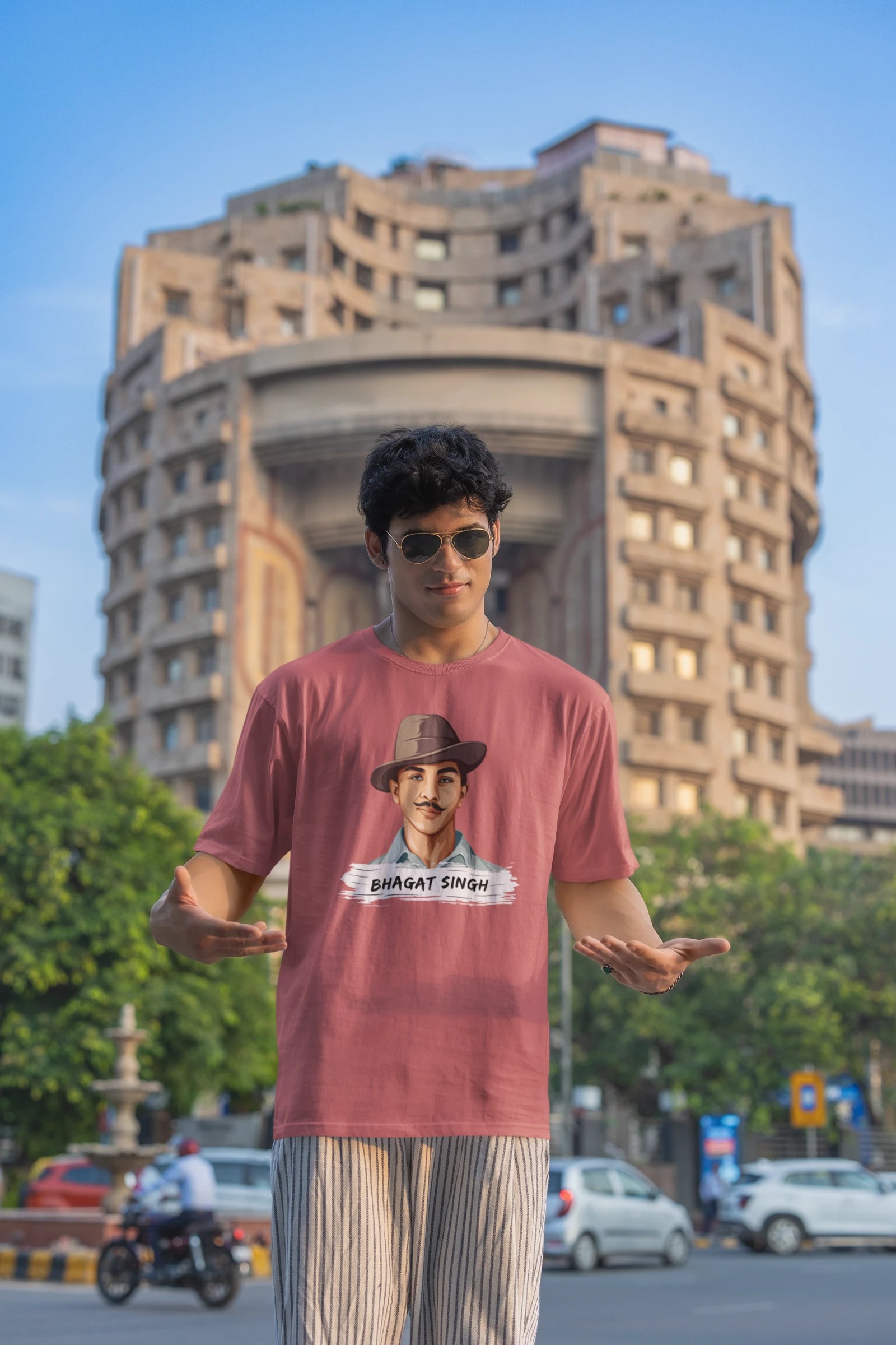 Bhagat Singh Oversized T-shirt