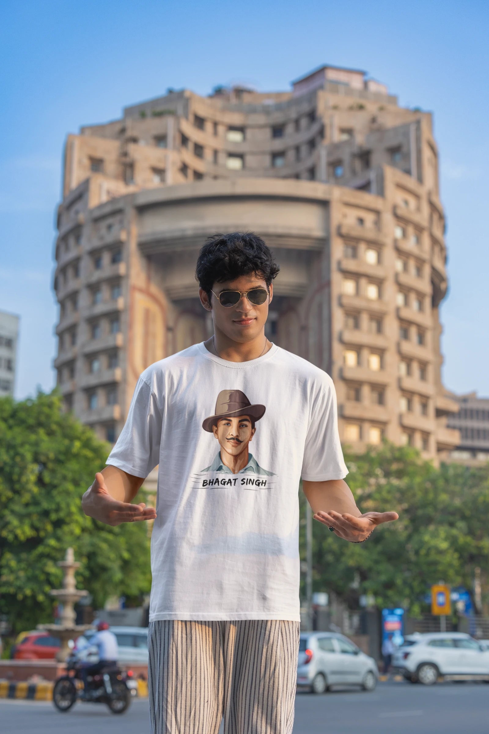 Bhagat Singh Oversized T-shirt
