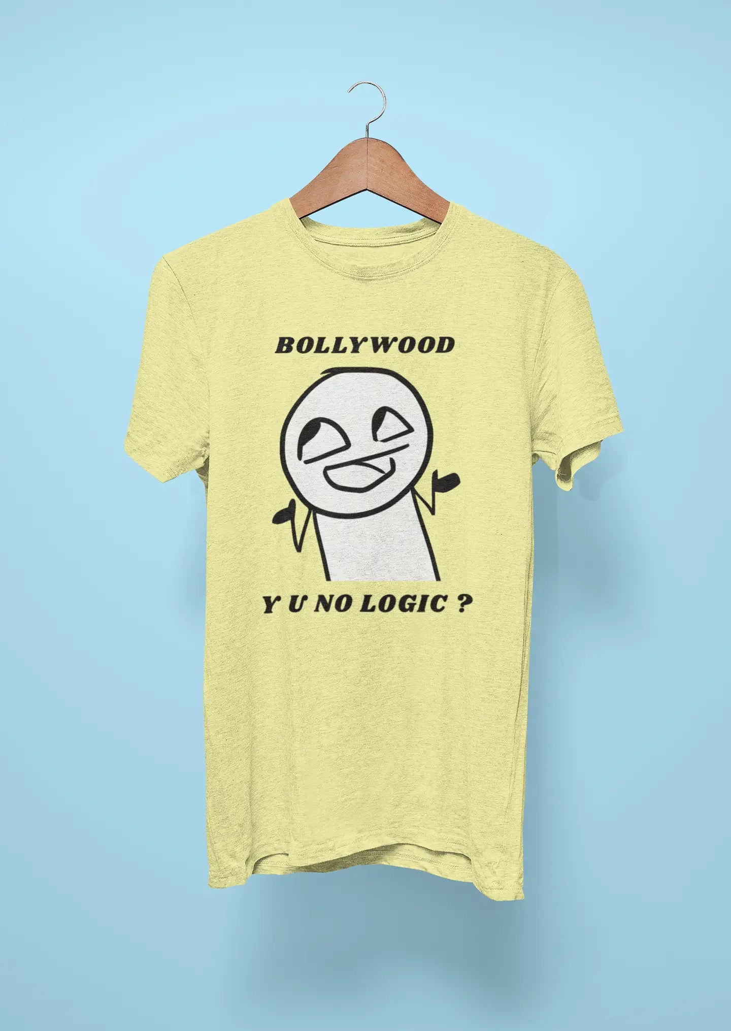 bollywood y u no logic butter yellow