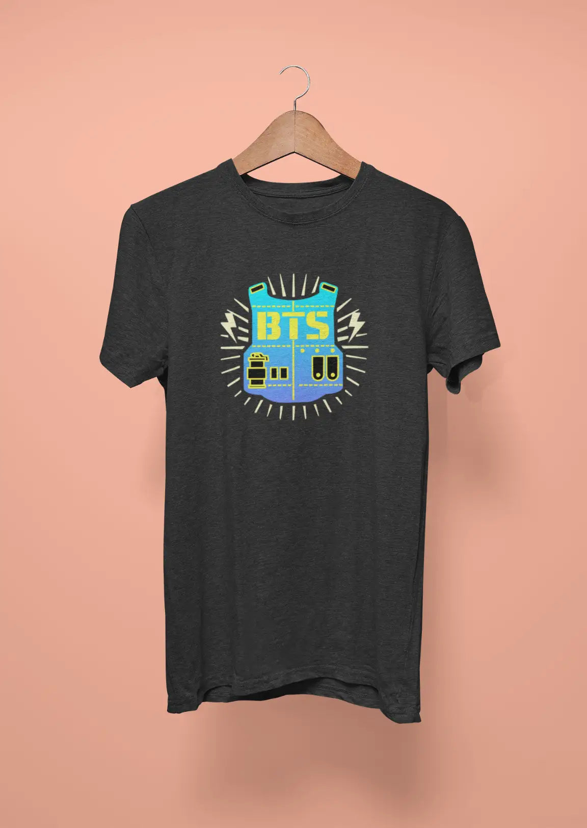 bts army vest black