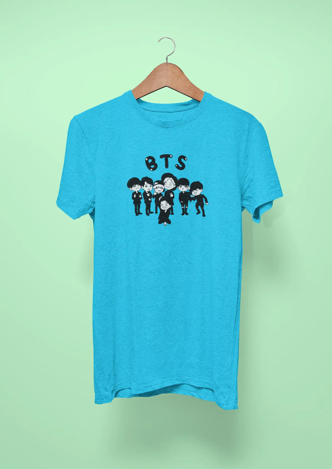 bts baby cartoon face white