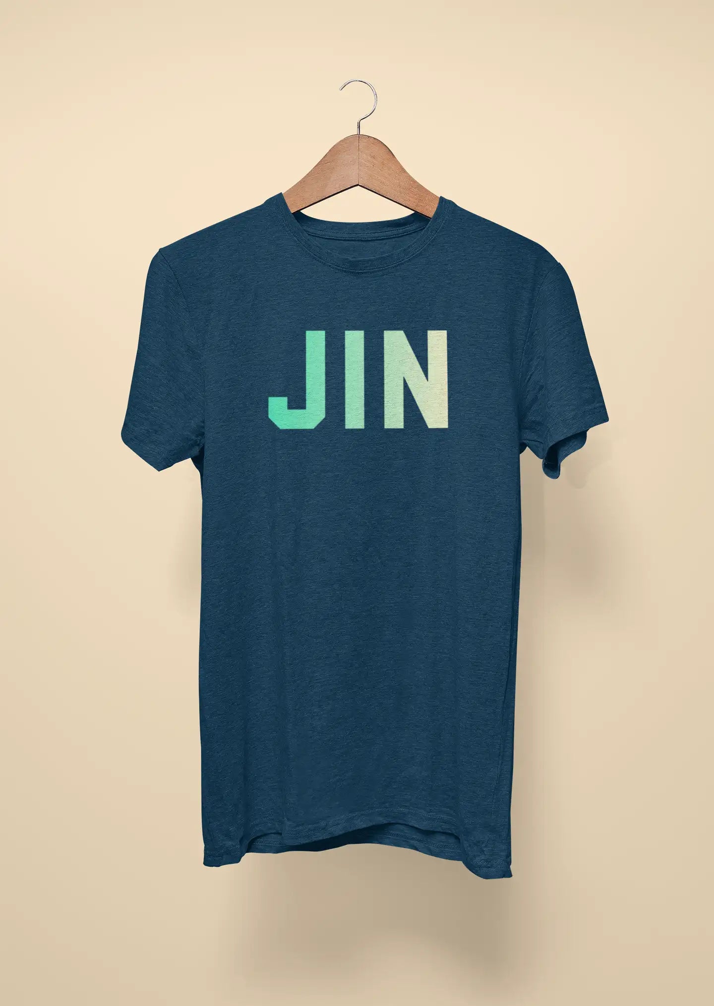bts jin navy blue