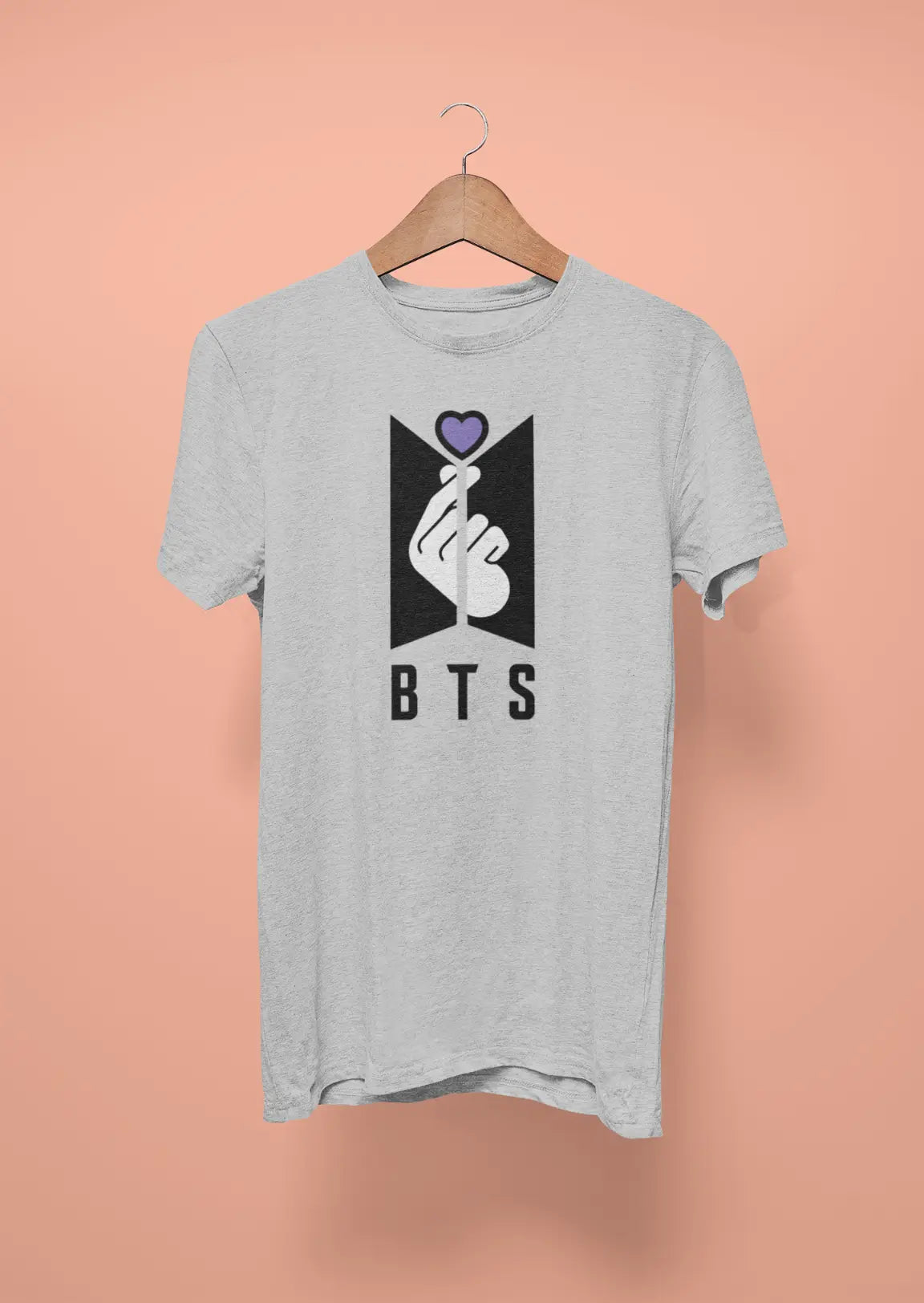 bts logo i purple you grey