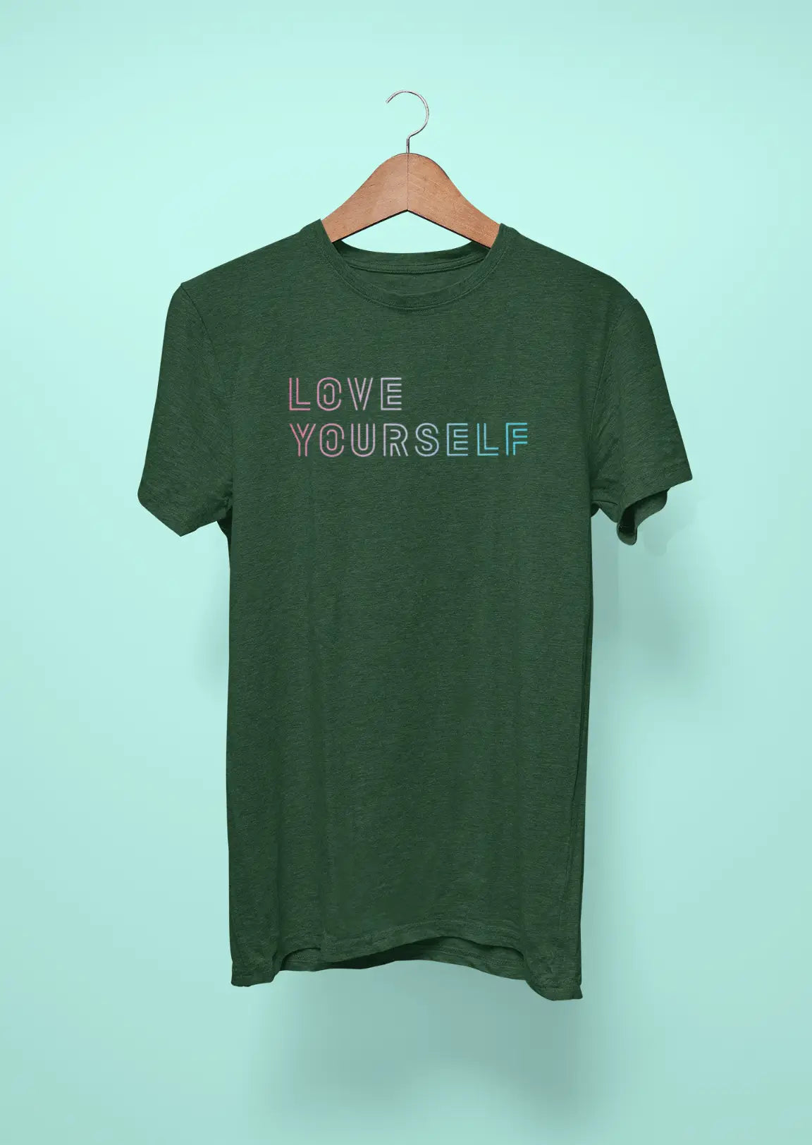 bts love yourself green