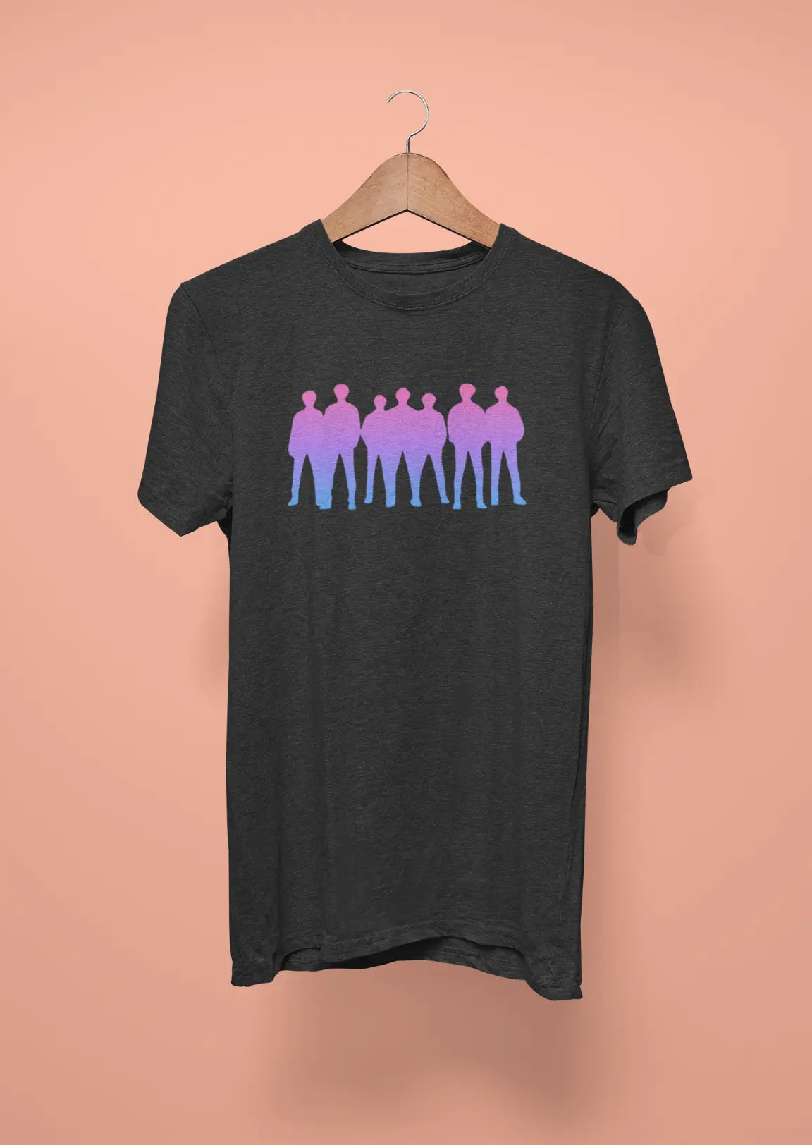 bts silhouette black