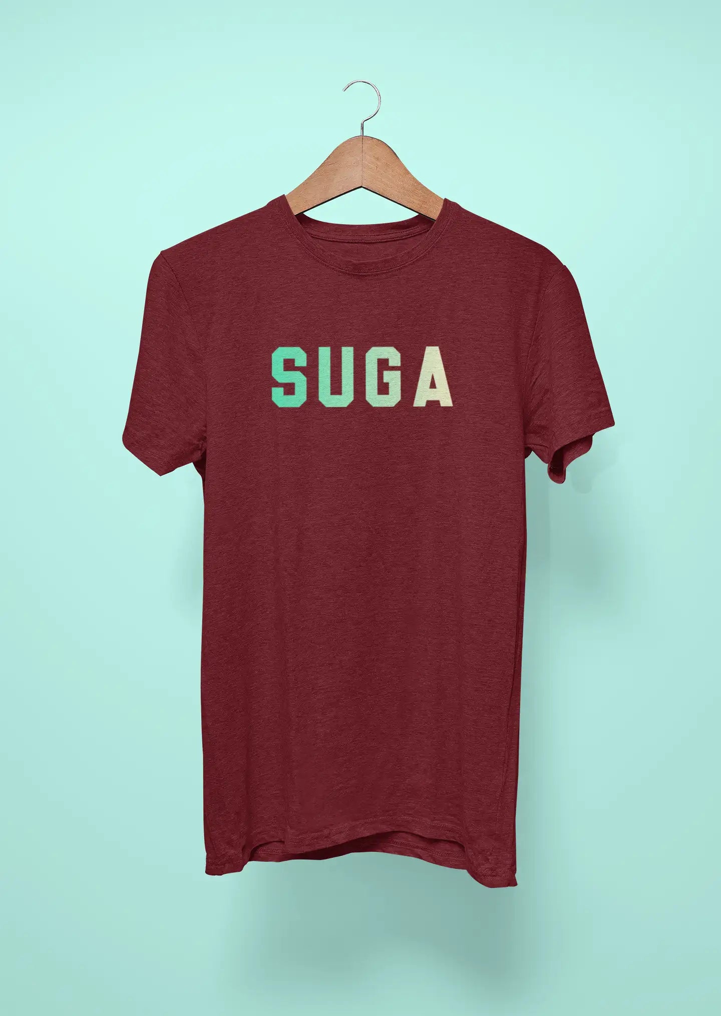 bts suga maroon