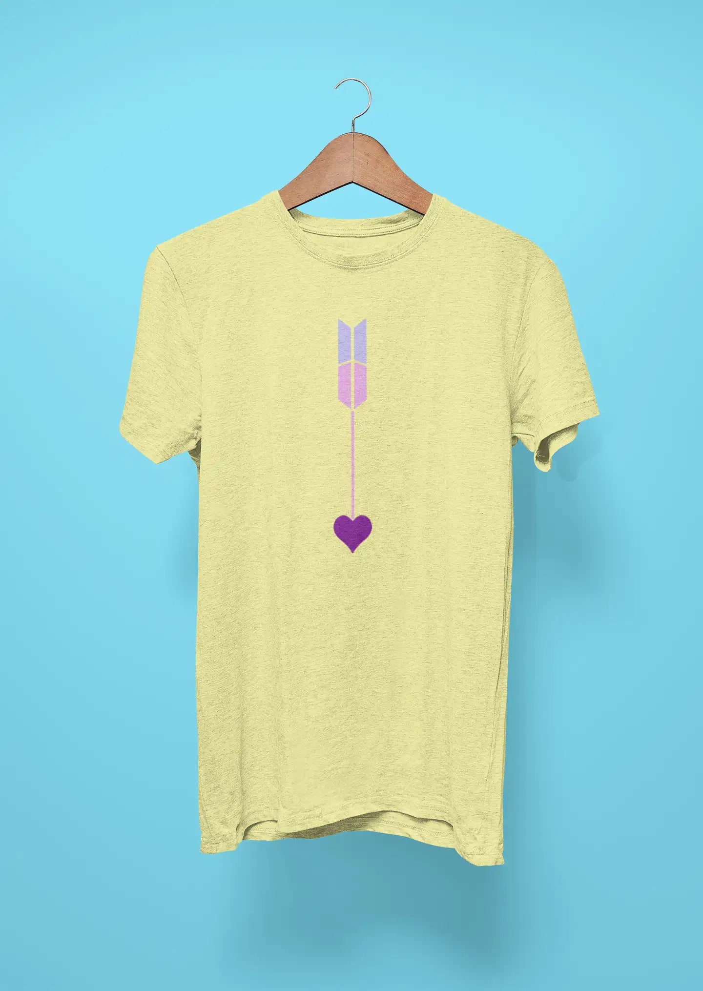 bts valentine heart butter yellow