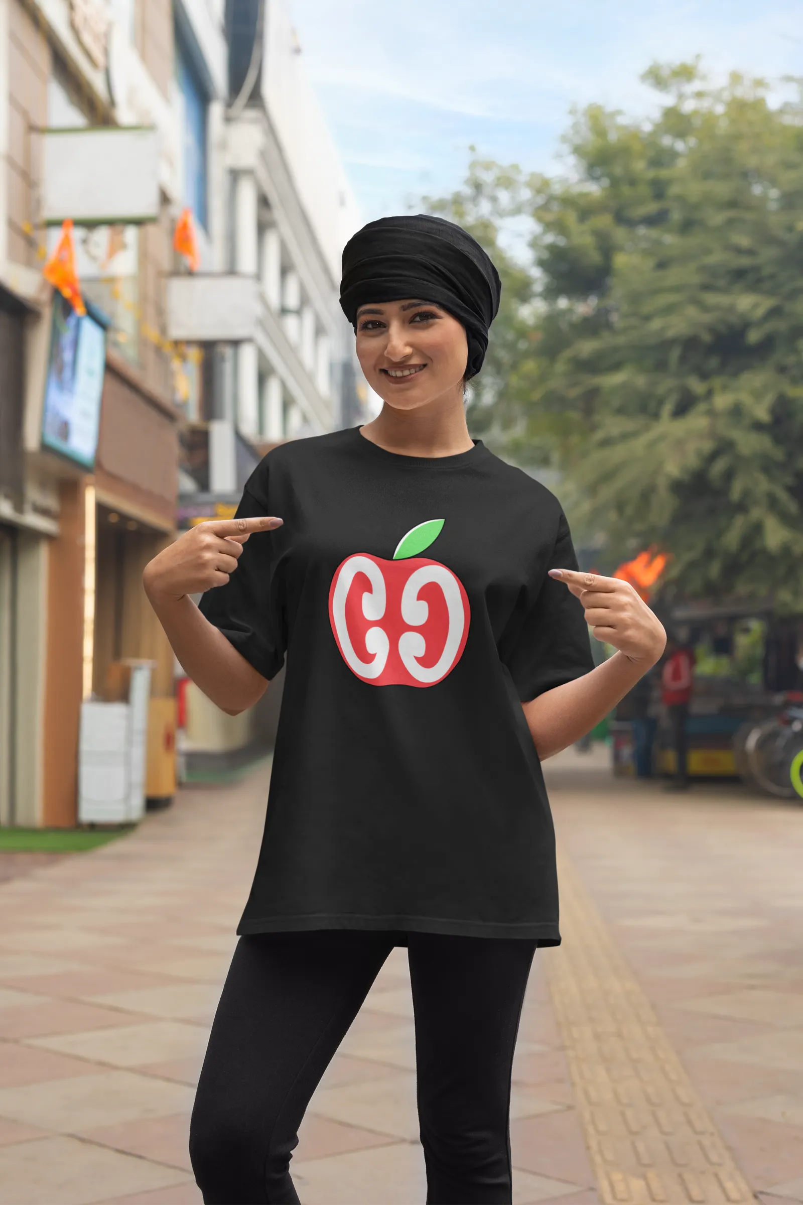 Celebrity Gucci Oversized T-Shirt