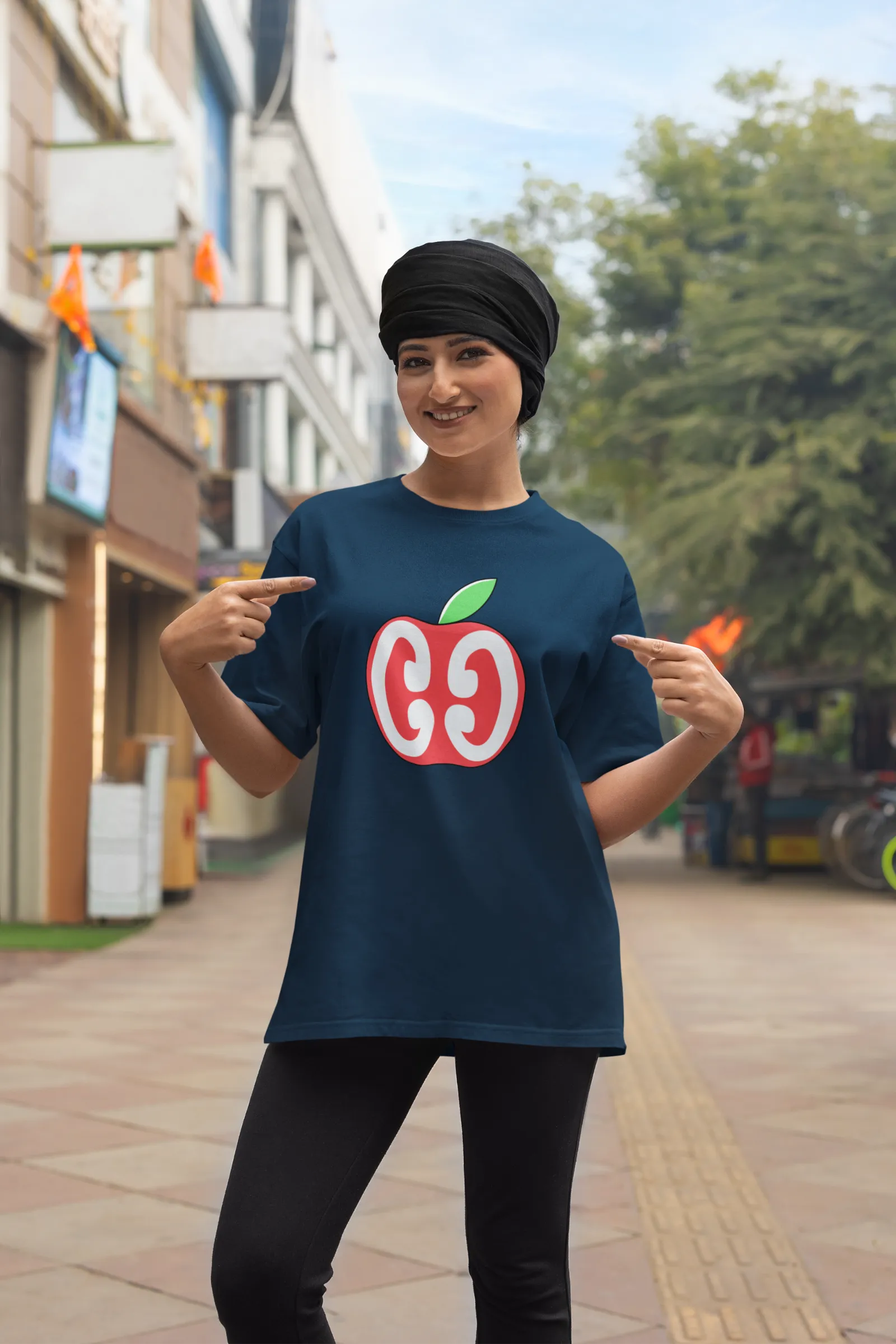 Celebrity Gucci Oversized T-Shirt