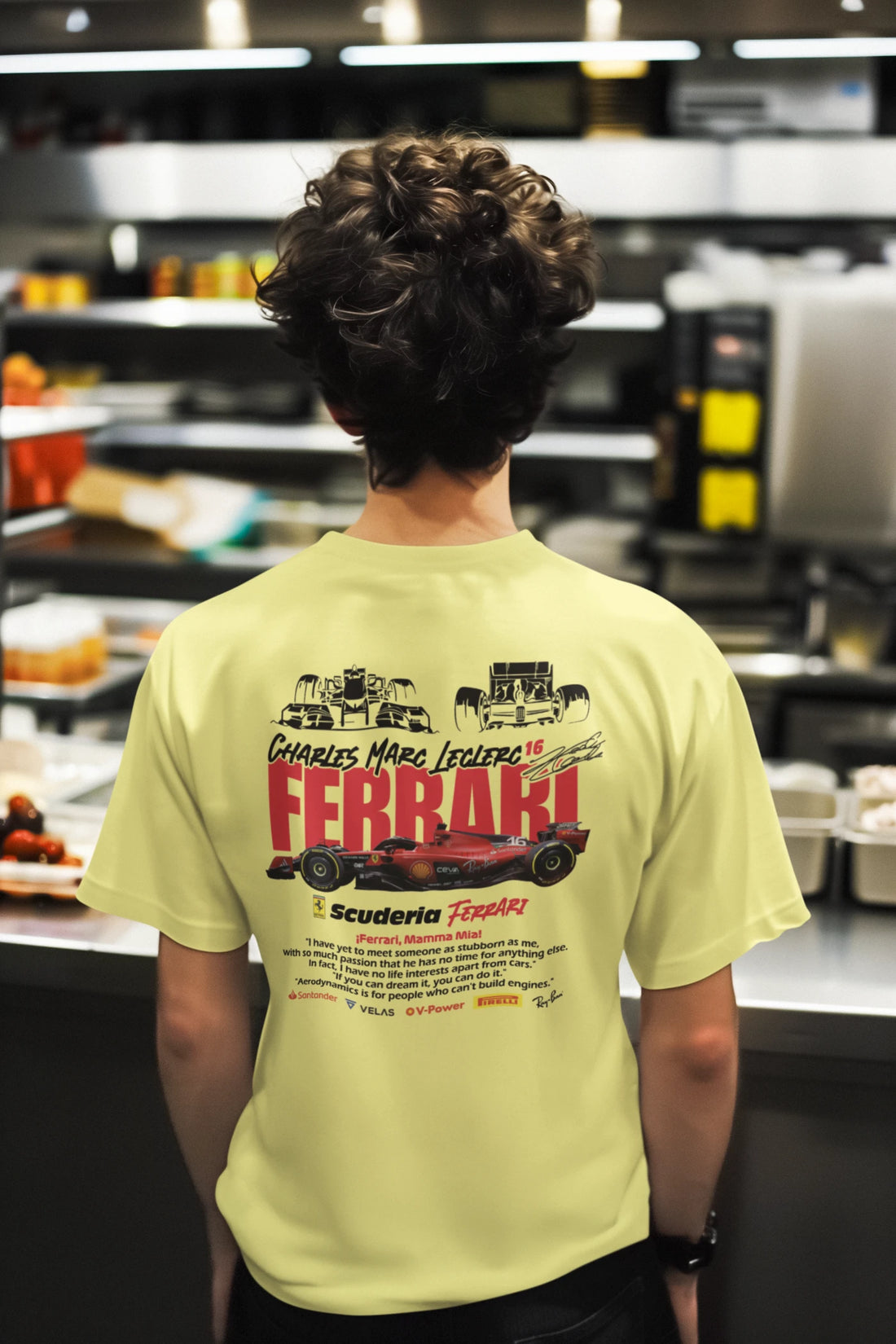 Charles Leclerc Ferrari T-Shirt