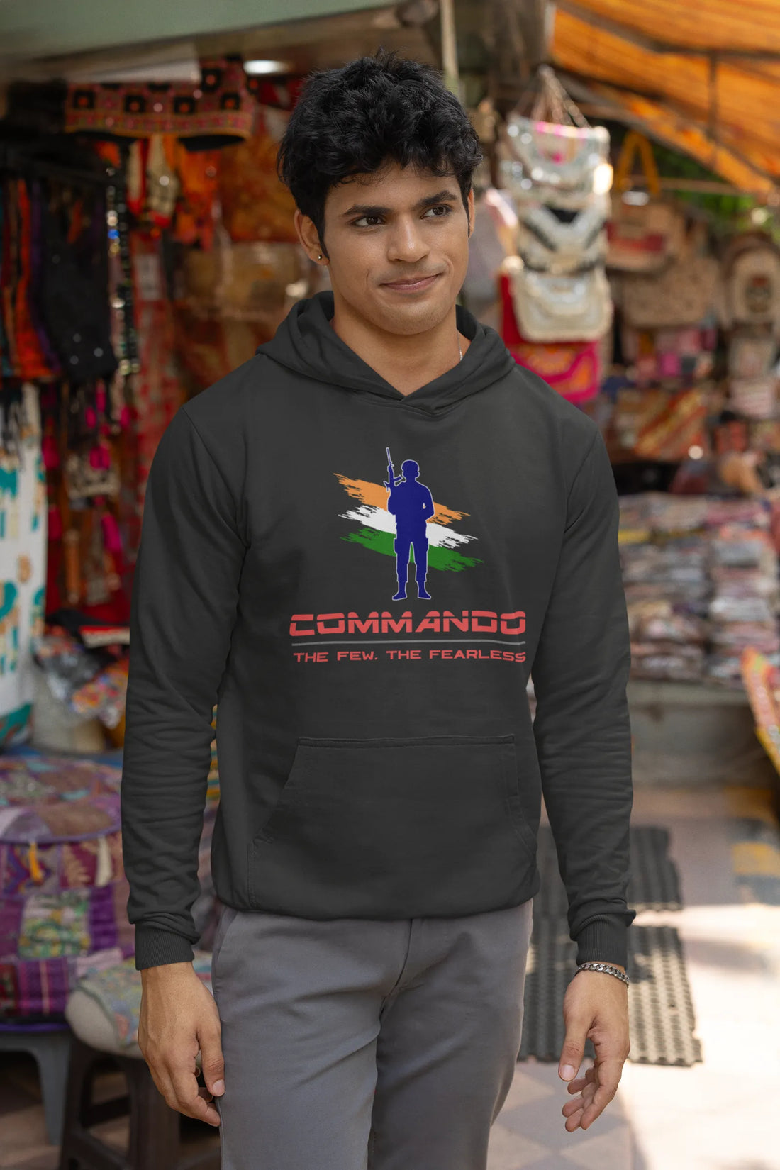 Commando - The few, the fearless Unisex Hoodie