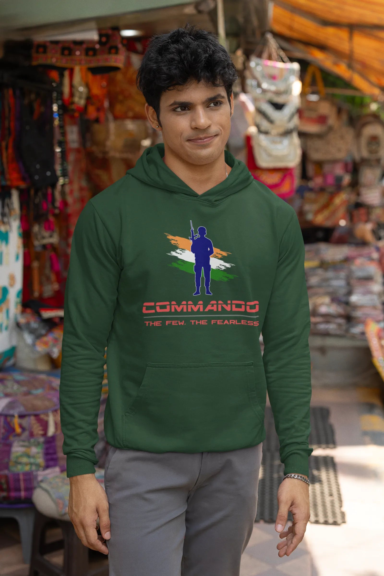 Commando - The few, the fearless Unisex Hoodie