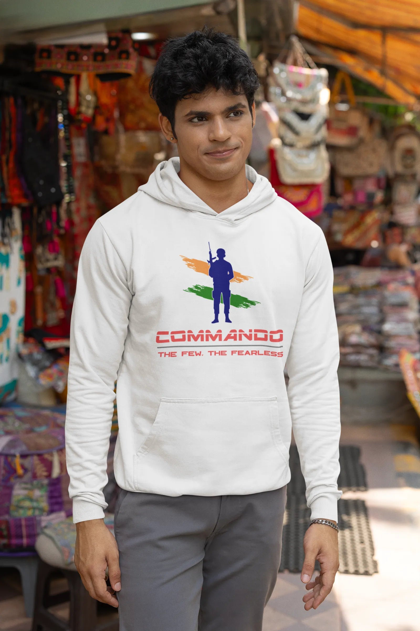 Commando - The few, the fearless Unisex Hoodie