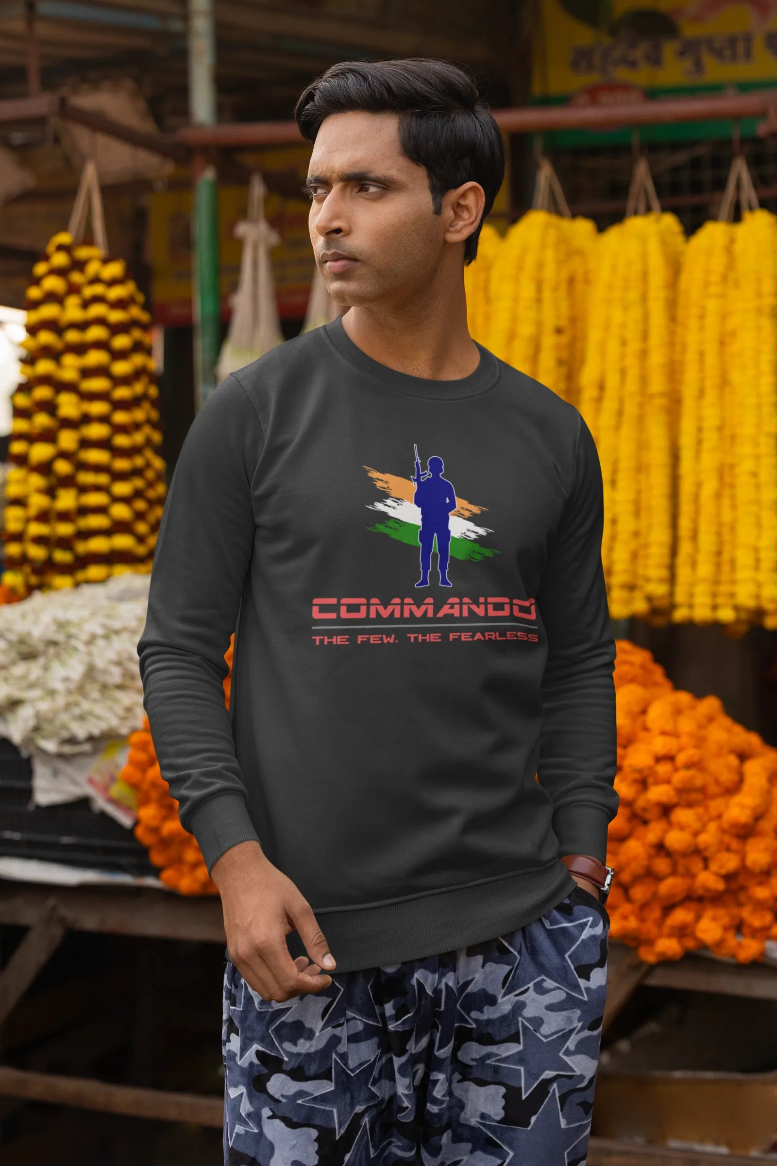 Commando - De weinigen, de onverschrokkenen Unisex sweatshirt