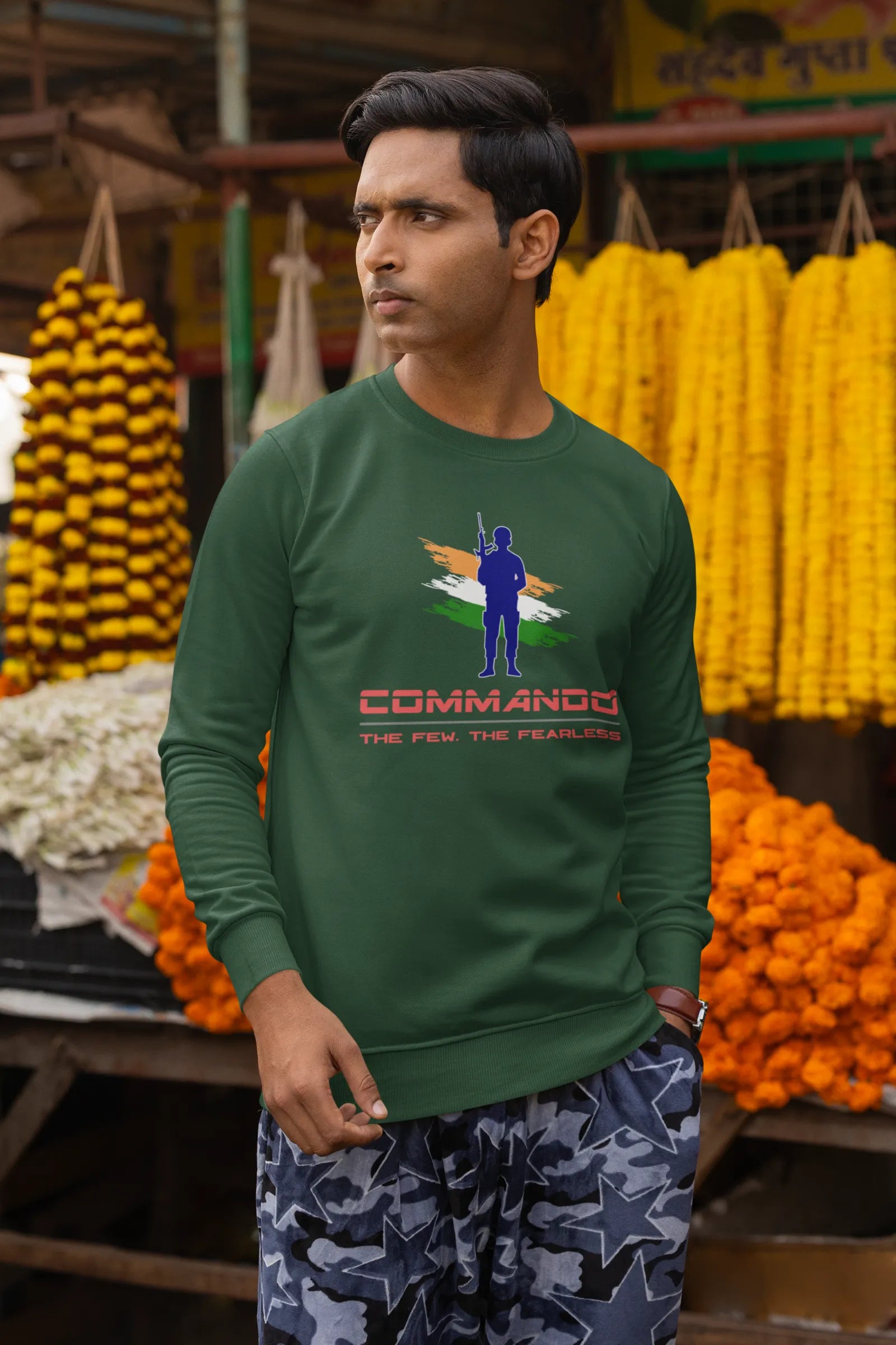 Commando - De weinigen, de onverschrokkenen Unisex sweatshirt