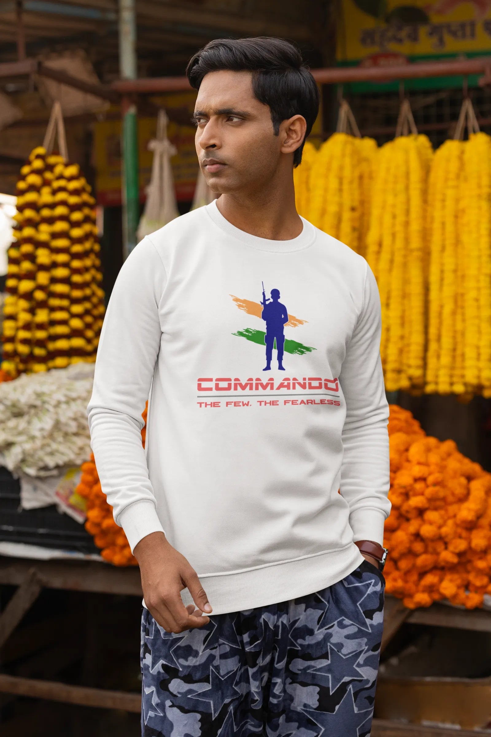 Commando - De weinigen, de onverschrokkenen Unisex sweatshirt