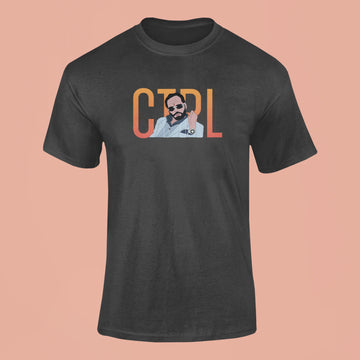 control uday control t shirt black