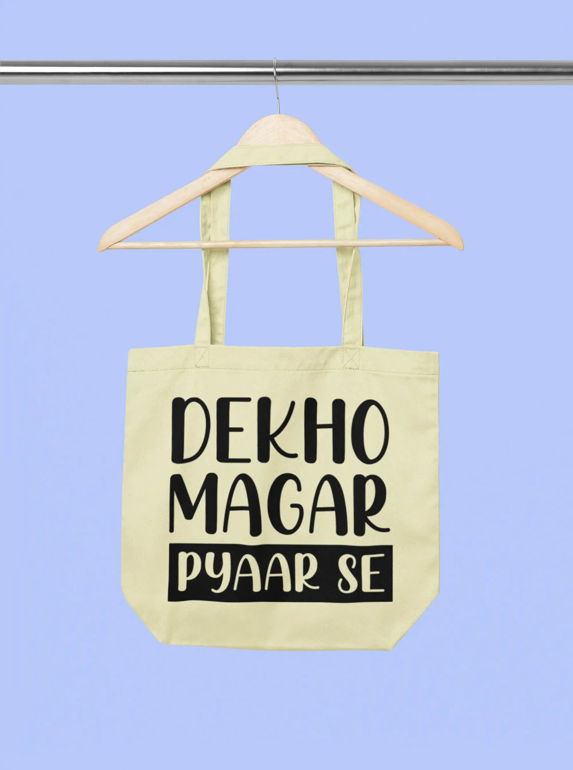 dekho magar pyaar se tote bag scaled