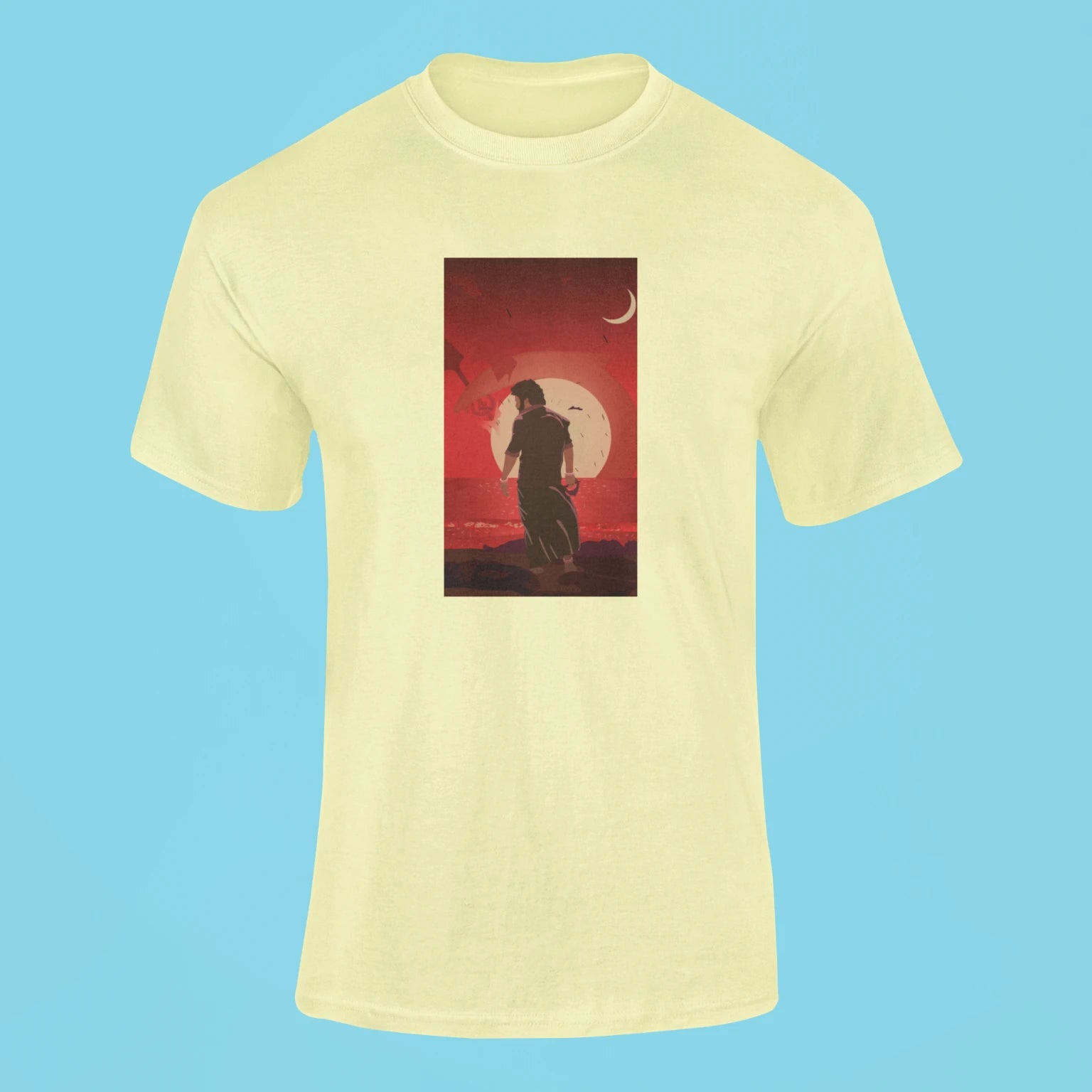 devara t shirt butter yellow