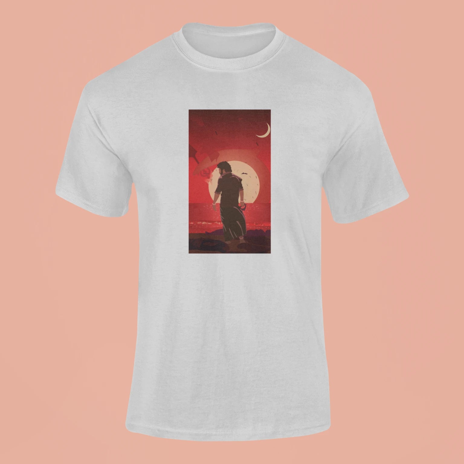 devara t shirt grey