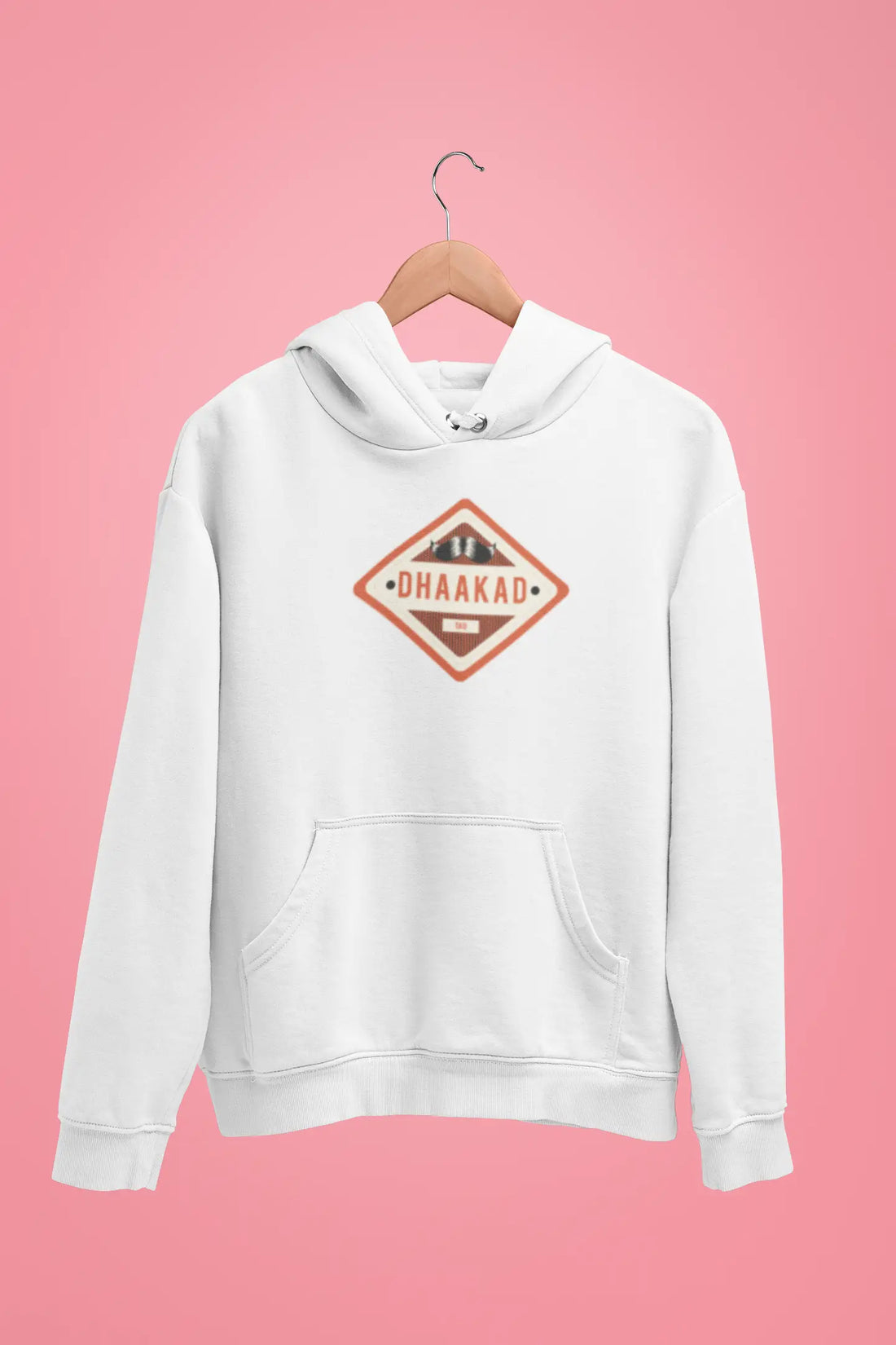 dhaakad tau branded hoodie green