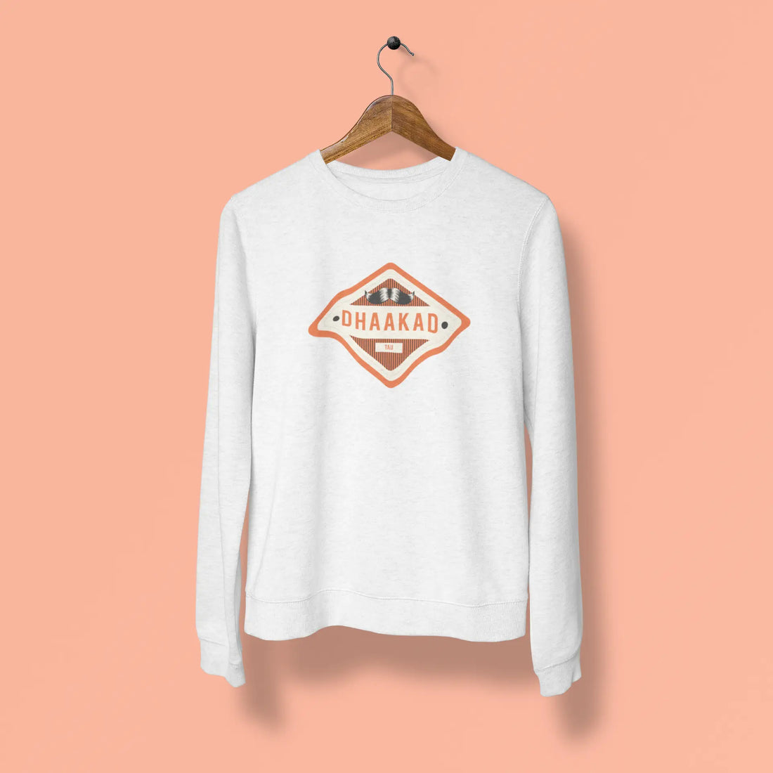 dhaakad tau unisex sweatshirt mint green