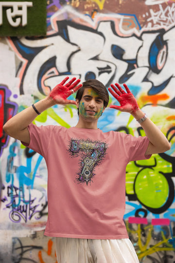 Dhoni 7 oversized T-shirt