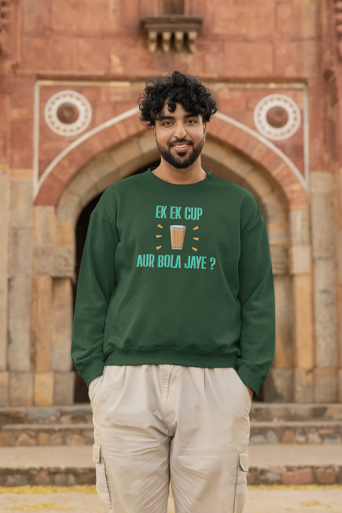 Ek ek cup chai aur bola jaye Unisex Sweatshirt