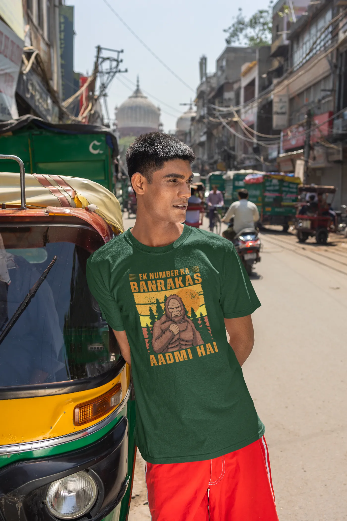 Ek number ka Banrakas aadmi hai