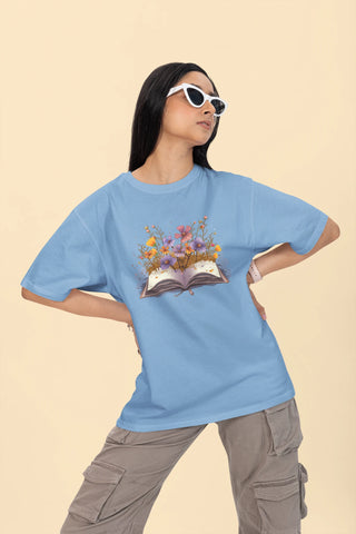 Flower book Oversized T-Shirt